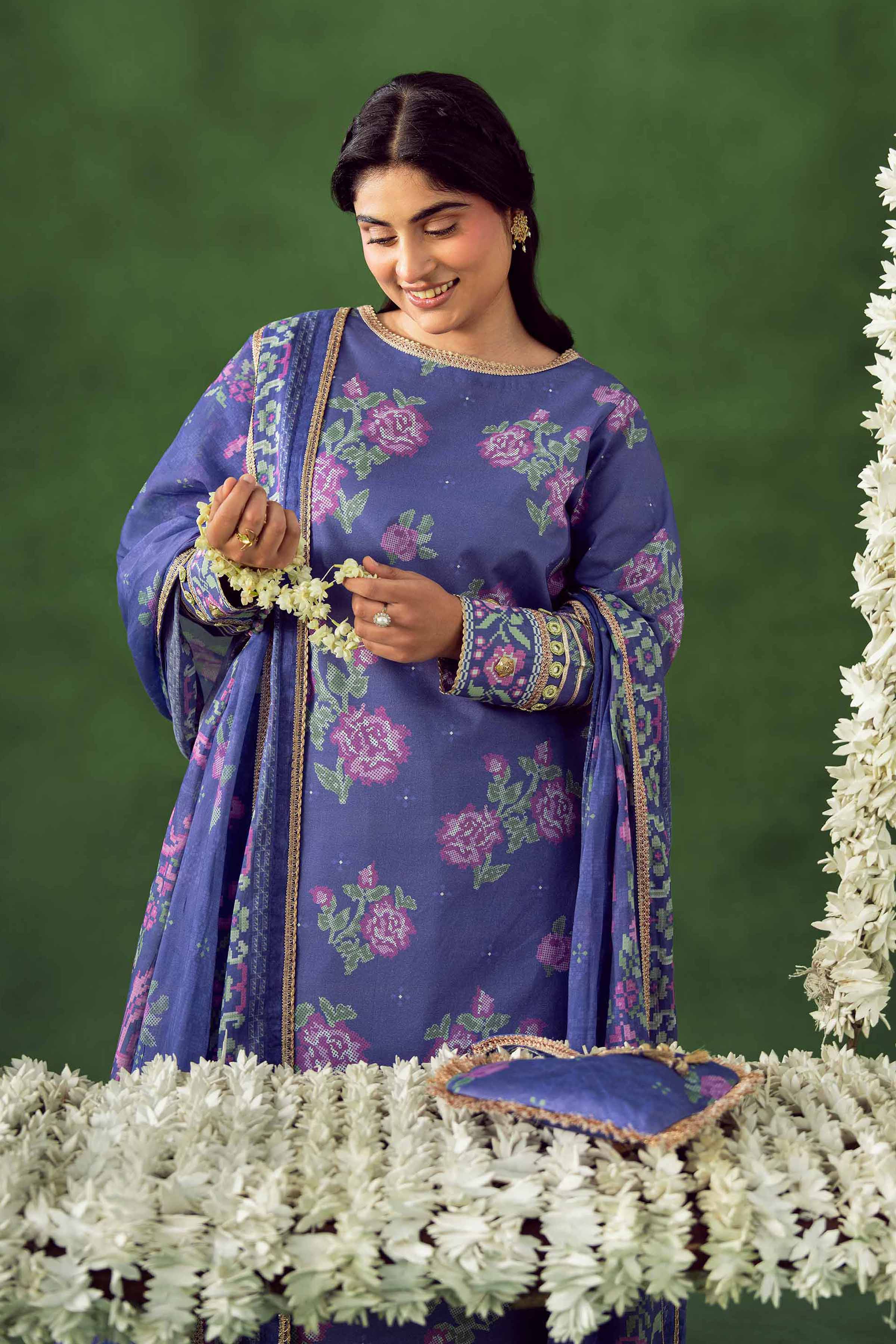 3 Piece - Printed Loose Fabric - 42602543