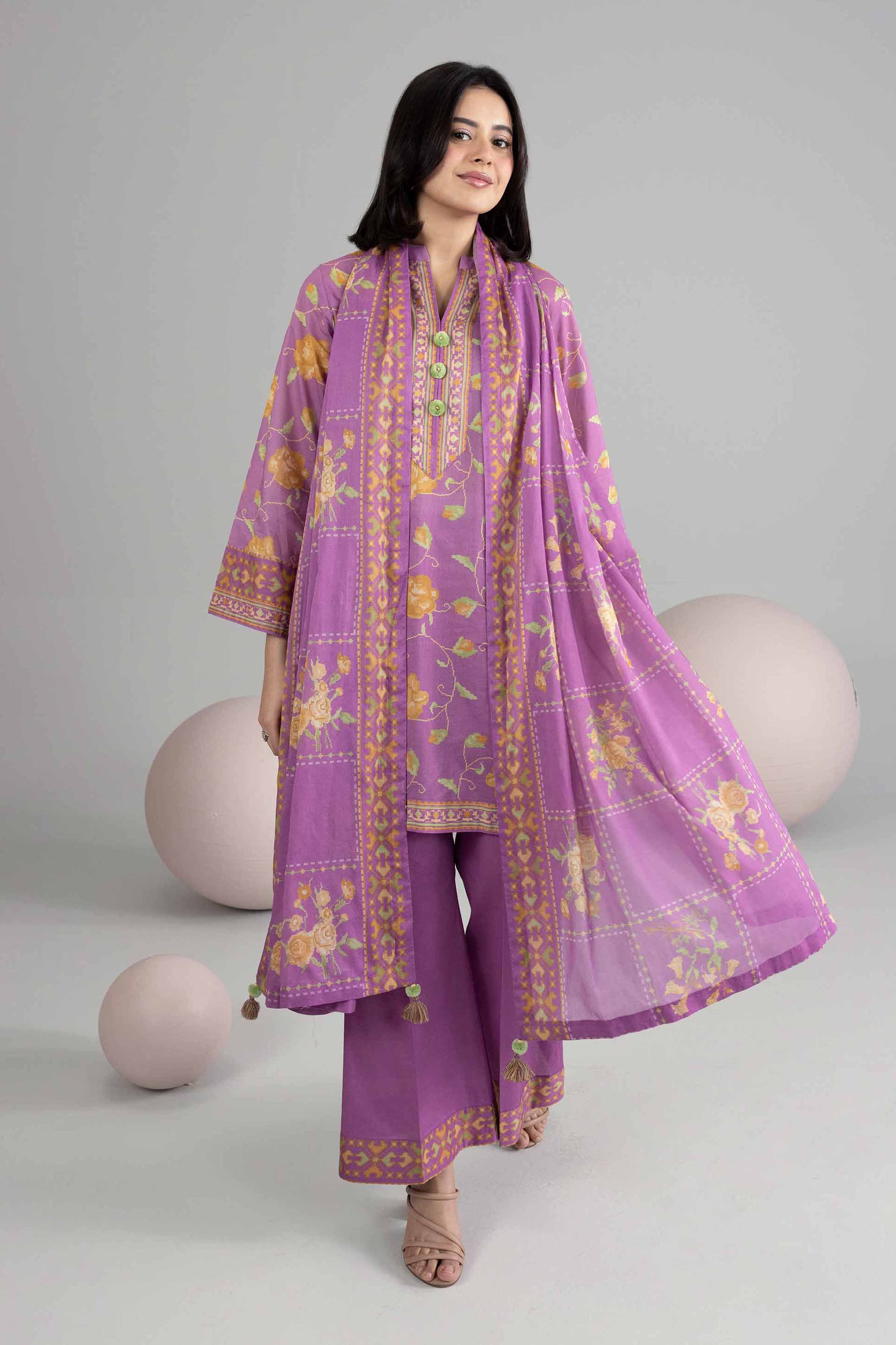 3 Piece - Printed Loose Fabric - 42602544