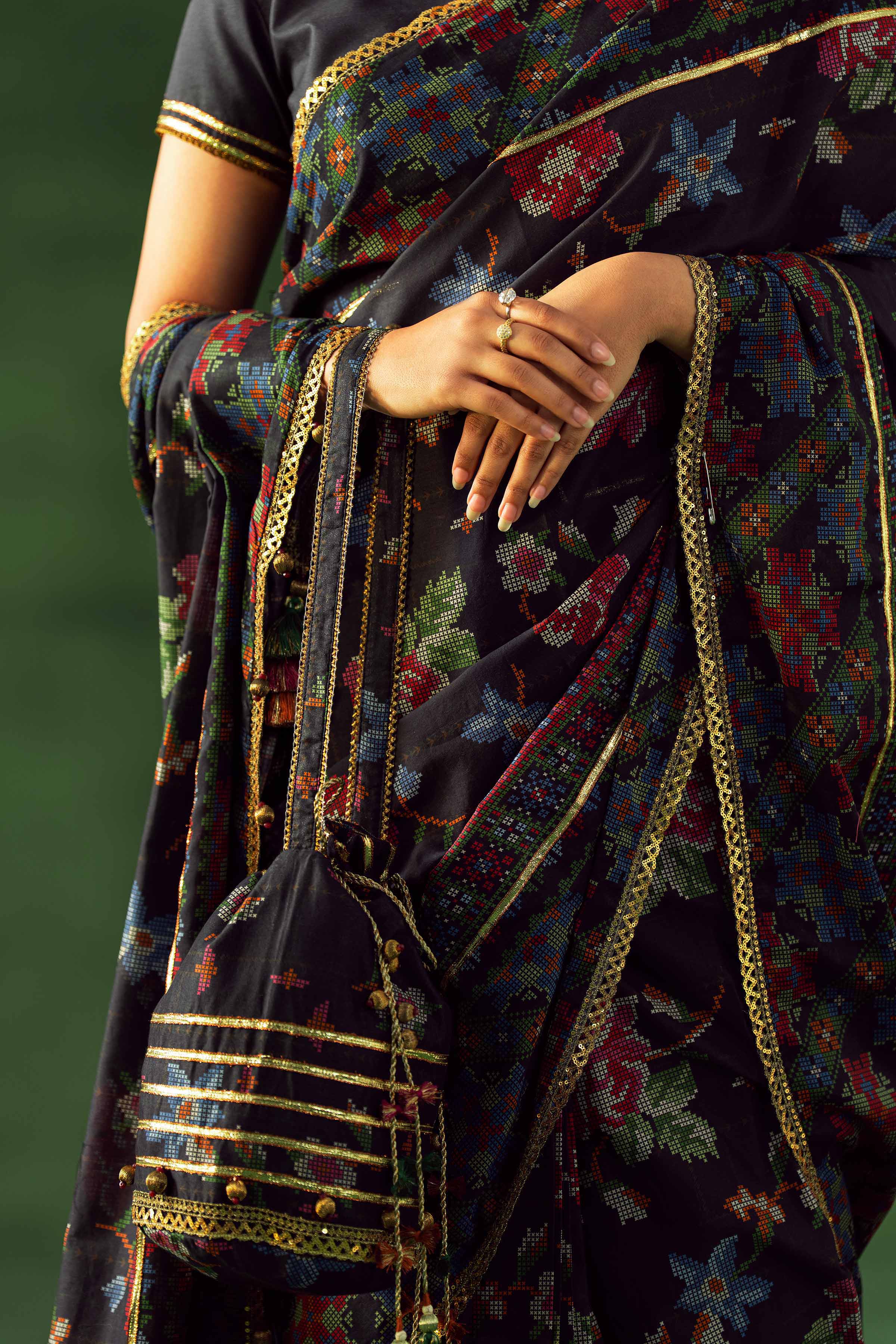 3 Piece - Printed Loose Fabric - 42602546