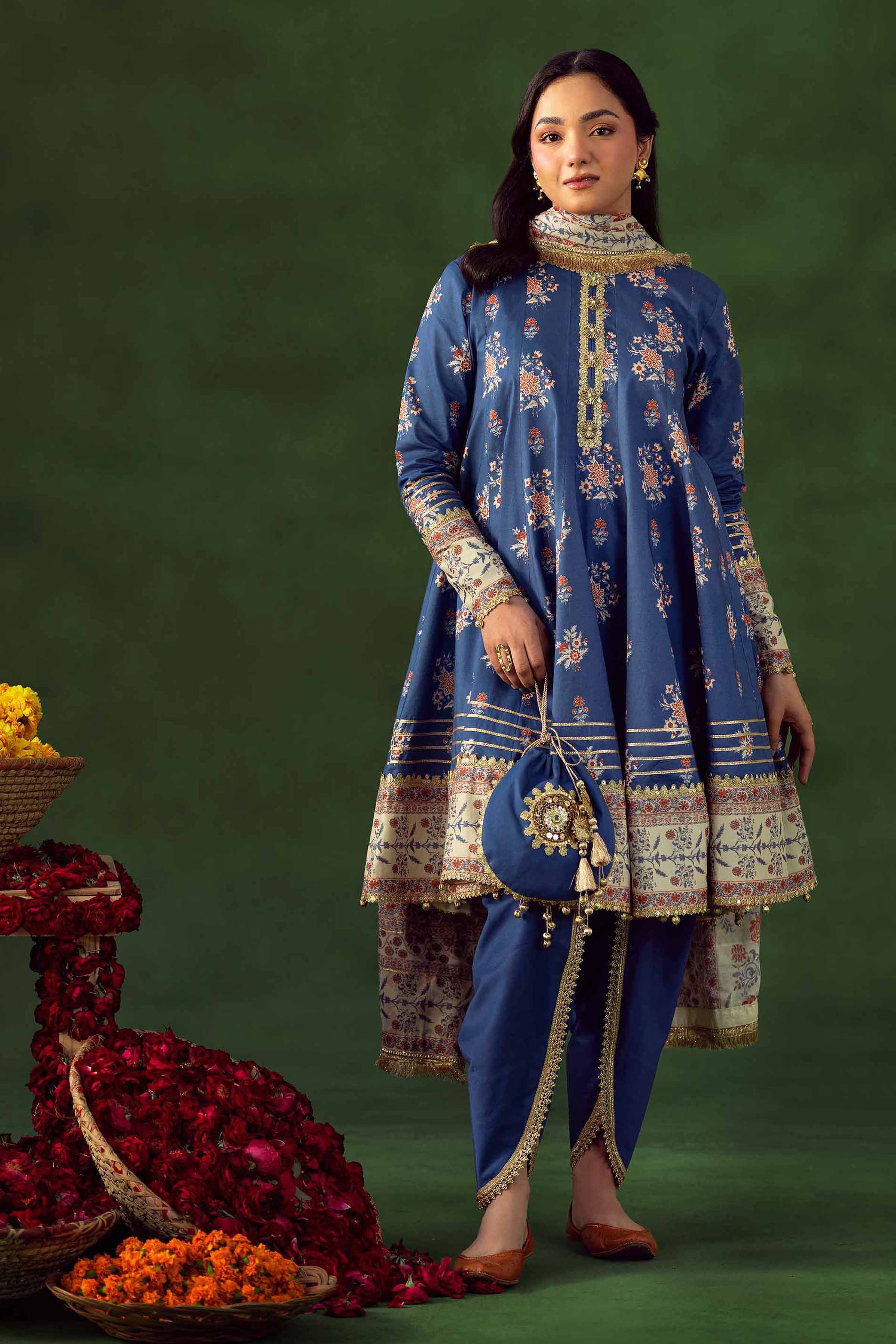 3 Piece - Printed Loose Fabric - 42602550