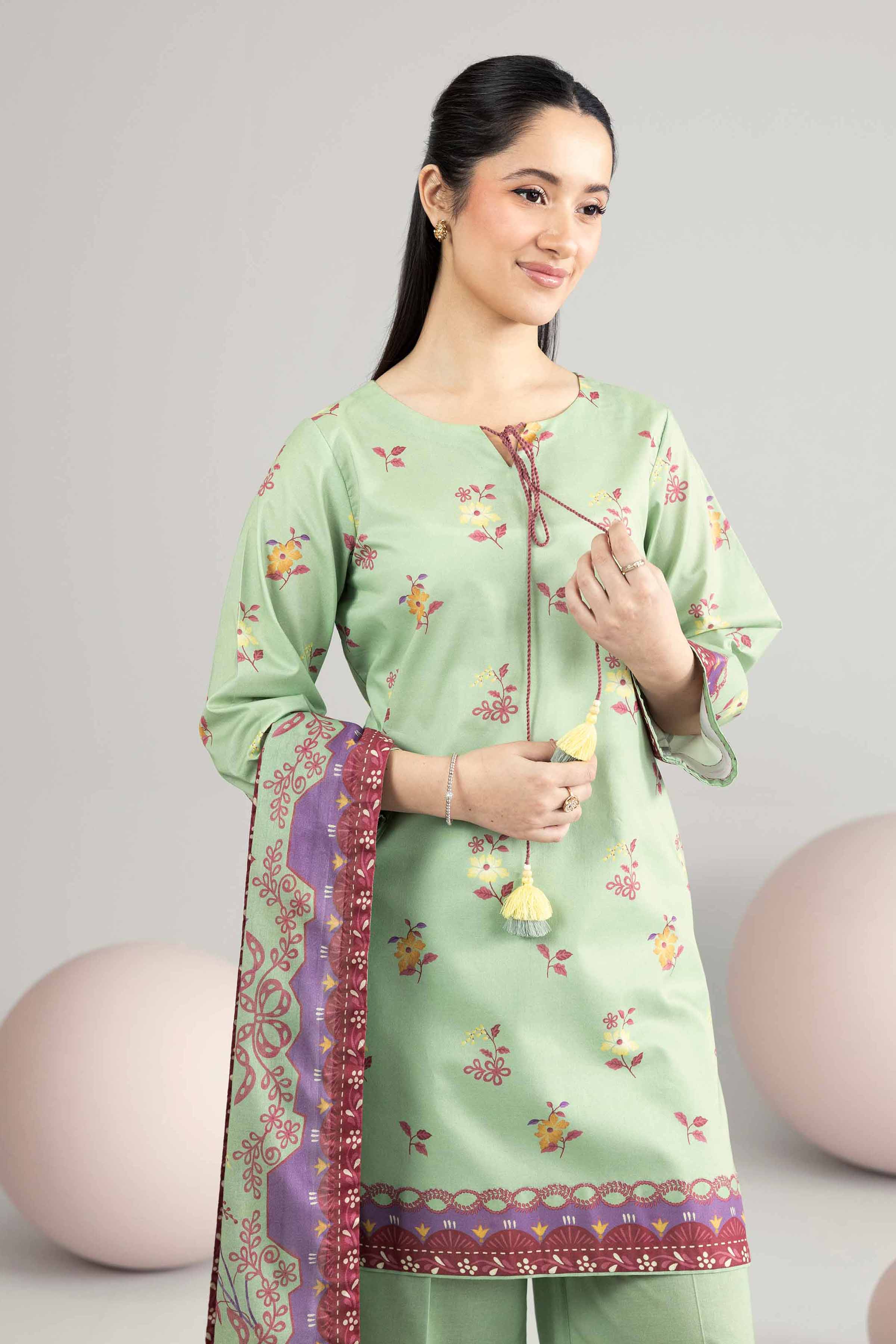 3 Piece - Printed Loose Fabric - 42602556