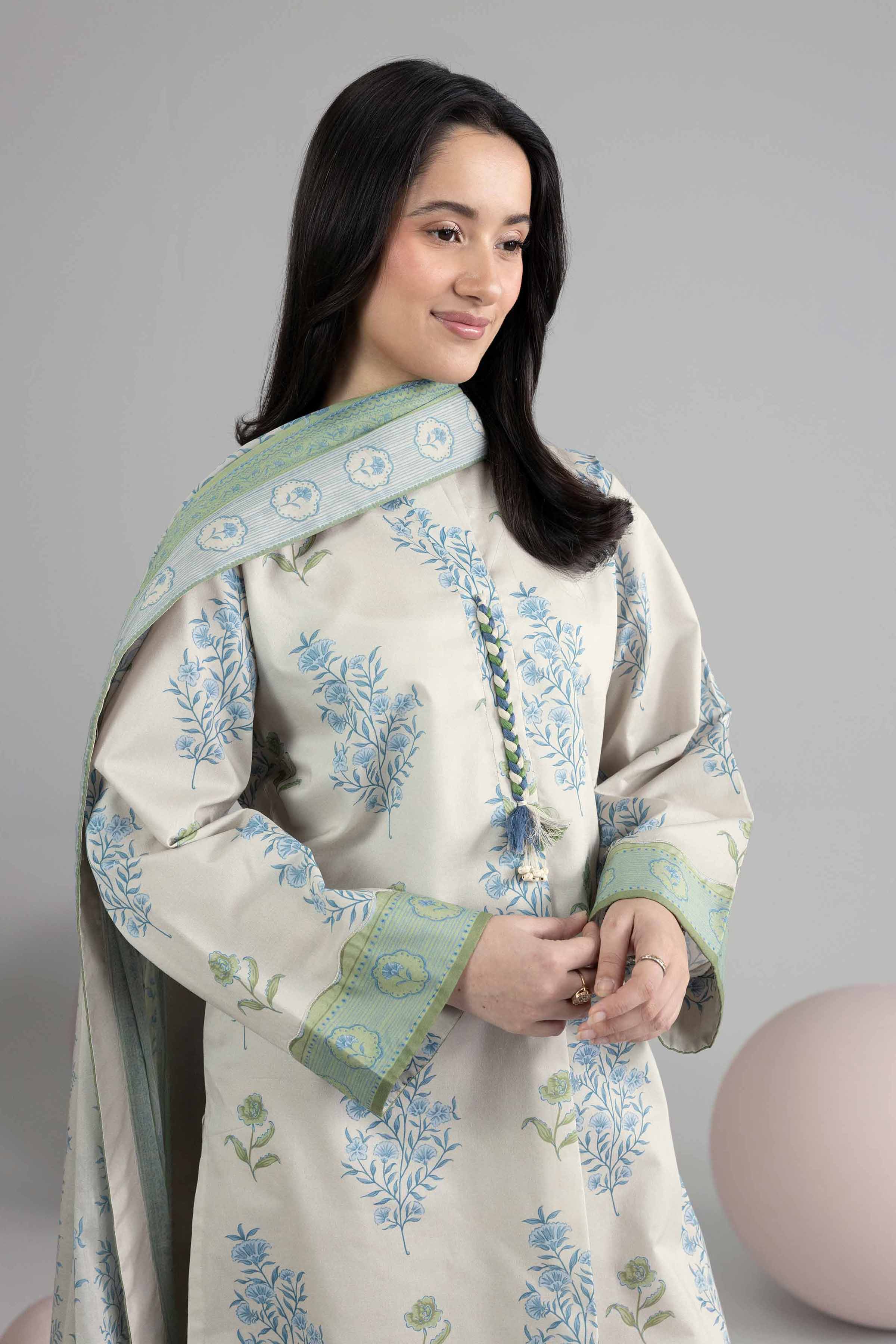 3 Piece - Printed Loose Fabric - 42602558