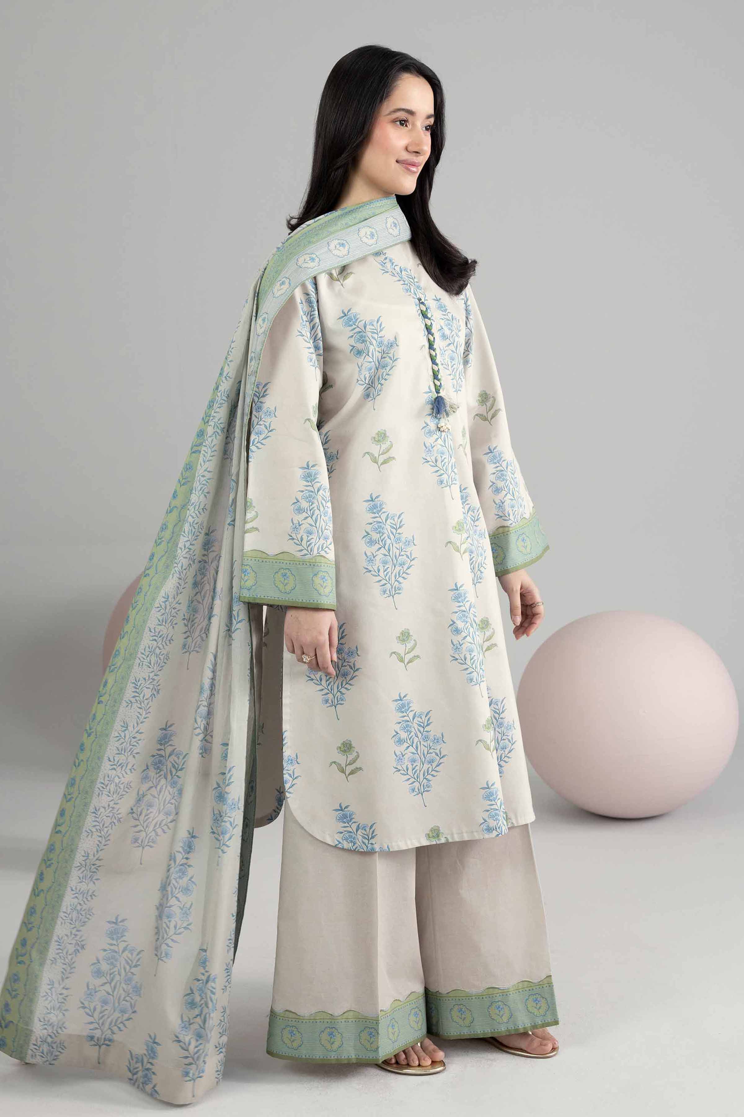 3 Piece - Printed Loose Fabric - 42602558