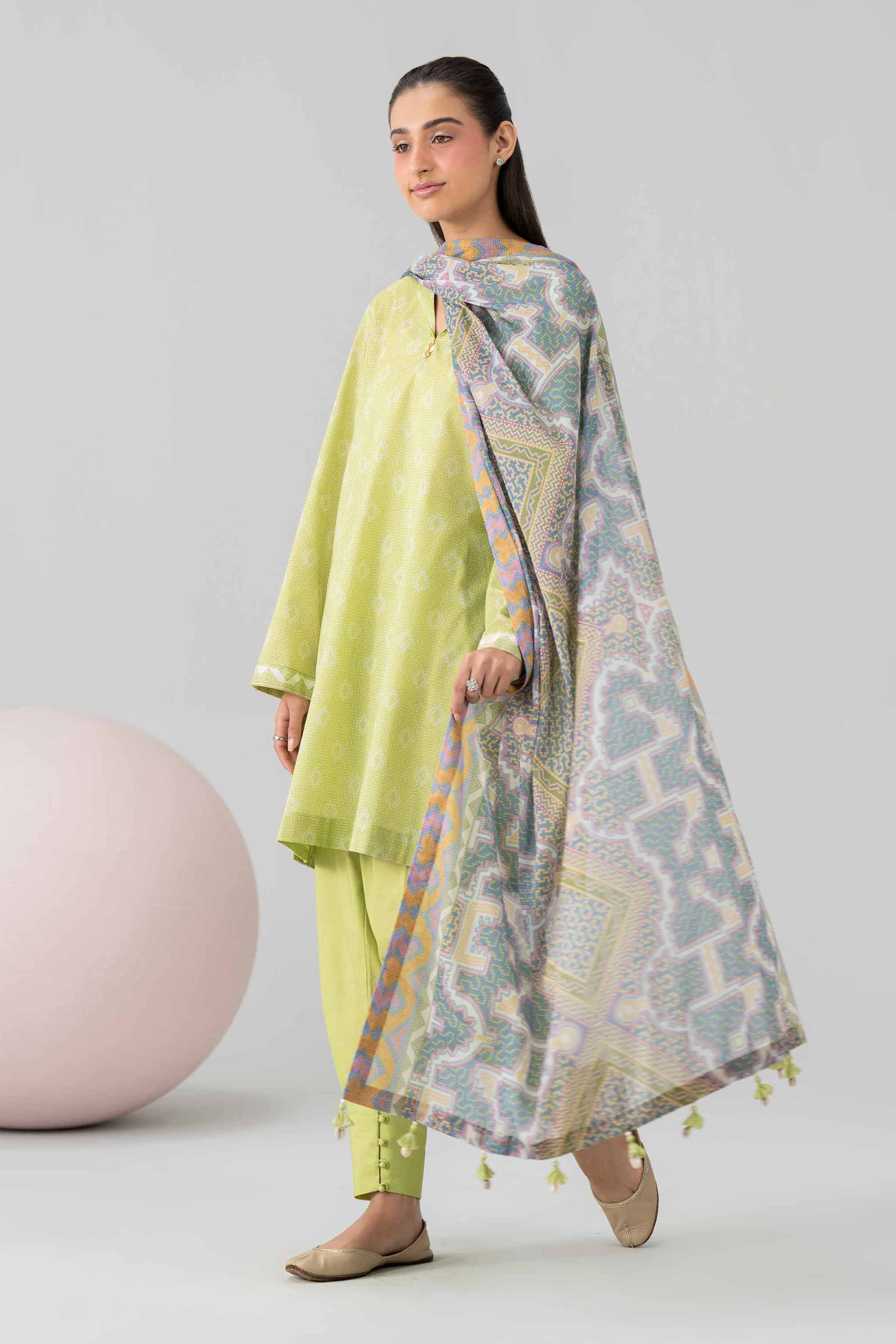 3 Piece - Printed Loose Fabric - 42602560