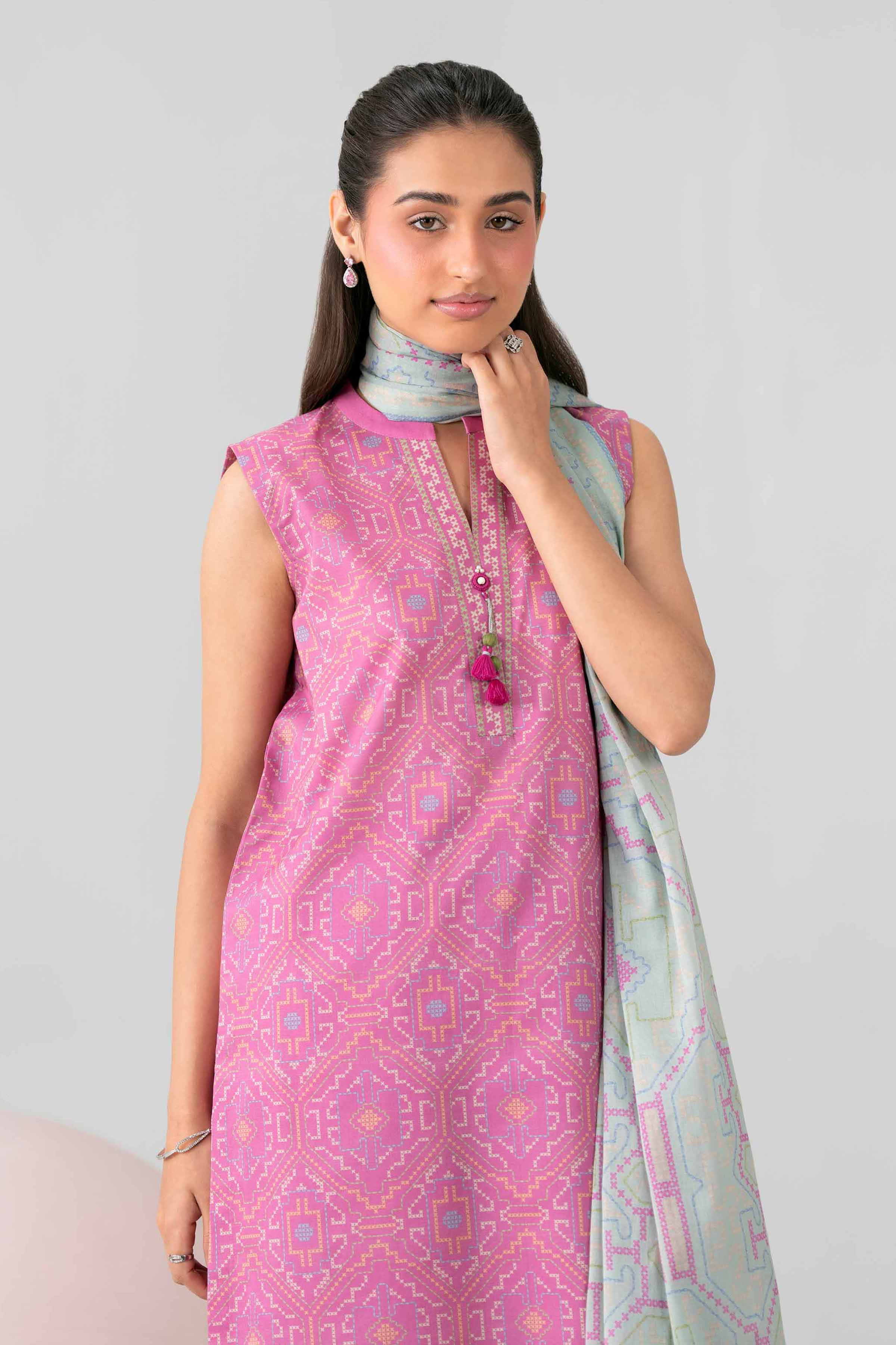 3 Piece - Printed Loose Fabric - 42602561