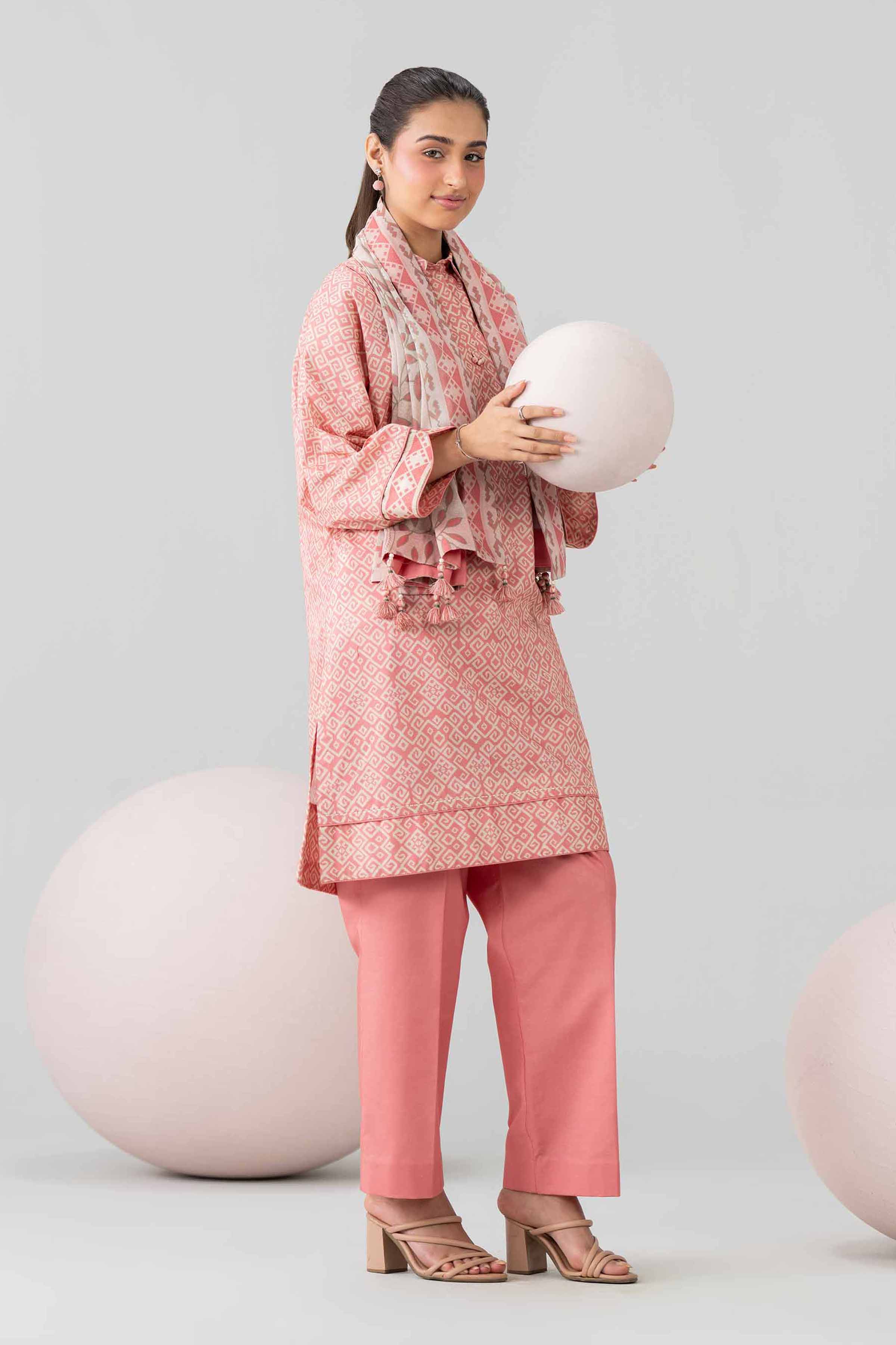 3 Piece - Printed Loose Fabric - 42602562