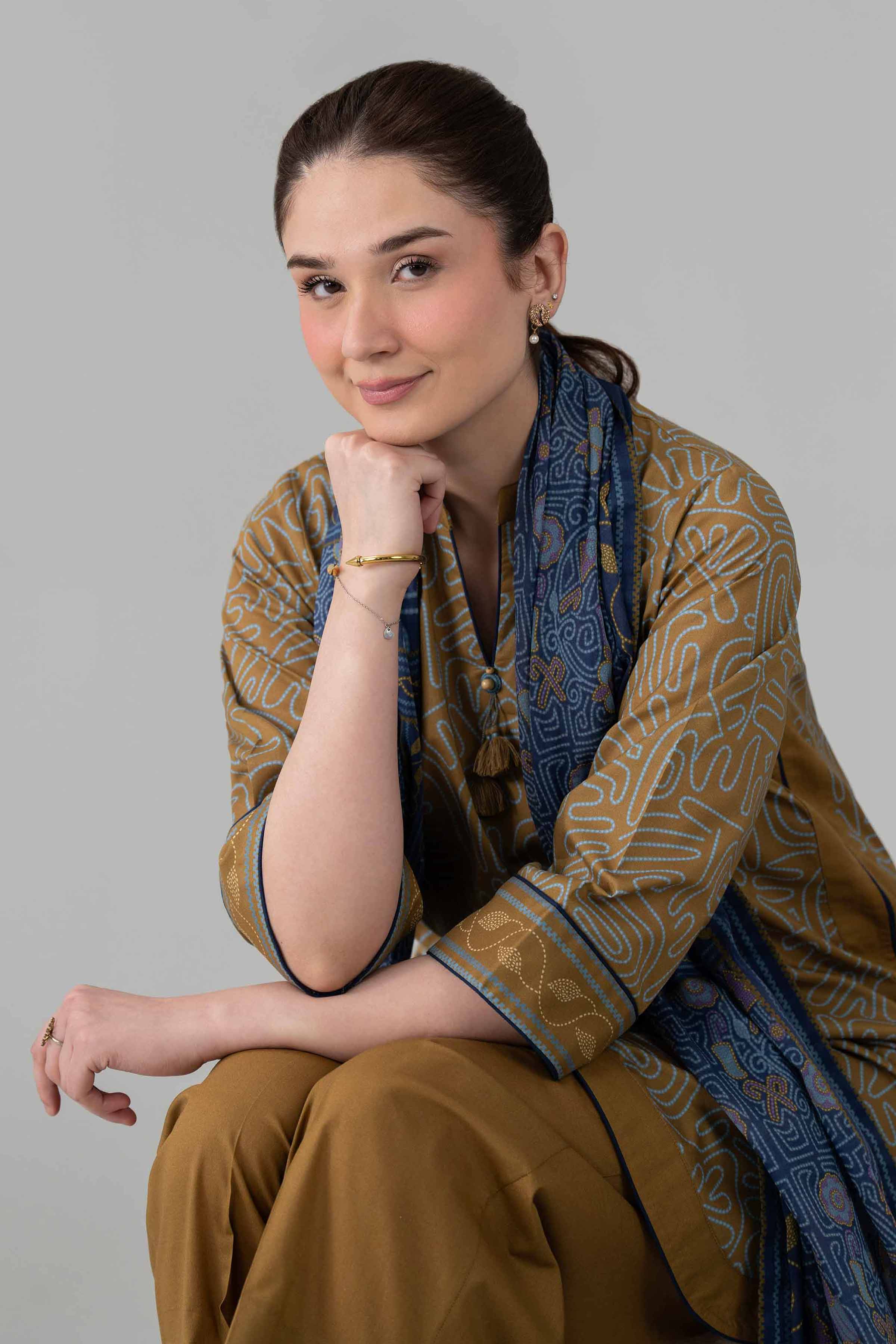 3 Piece - Printed Loose Fabric - 42602563