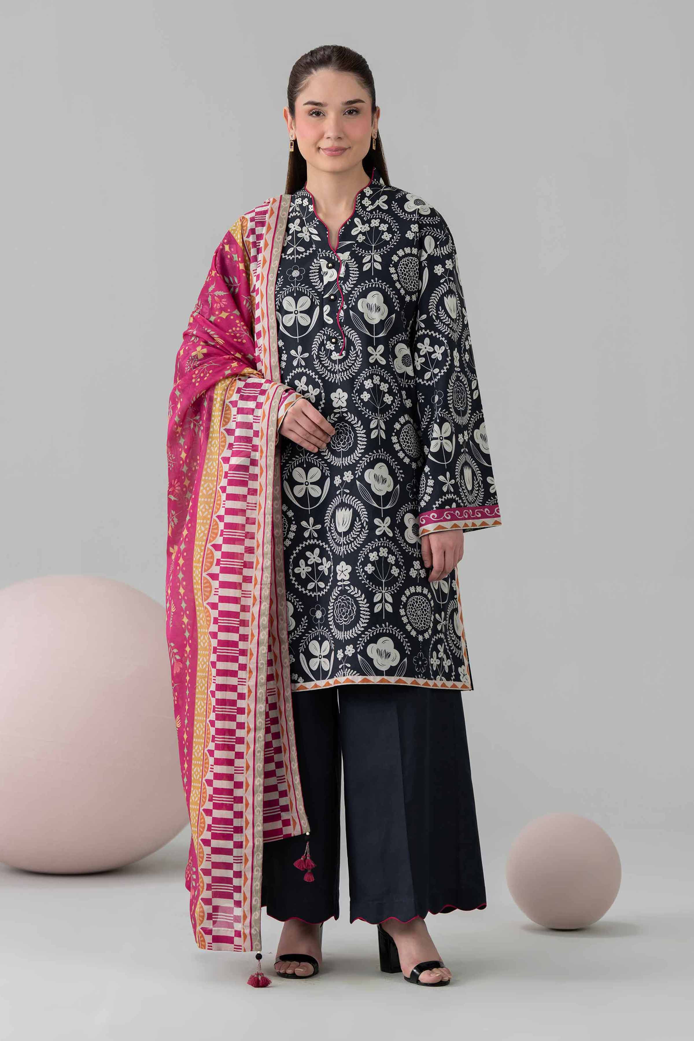 3 Piece - Printed Loose Fabric - 42602565