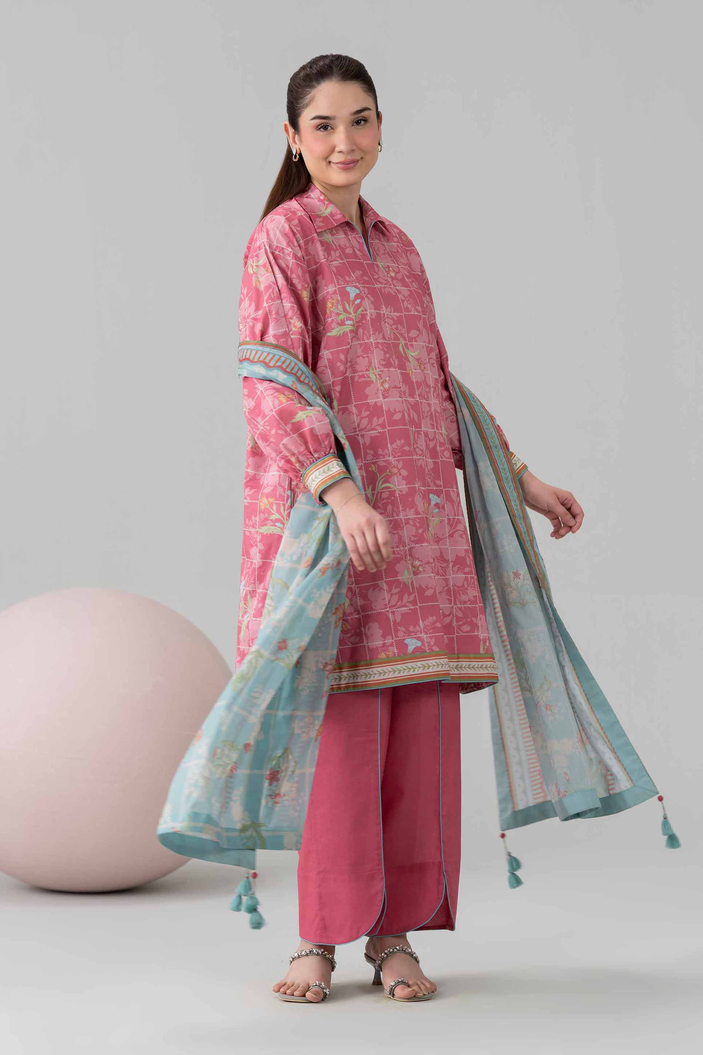 3 Piece - Printed Loose Fabric - 42602567