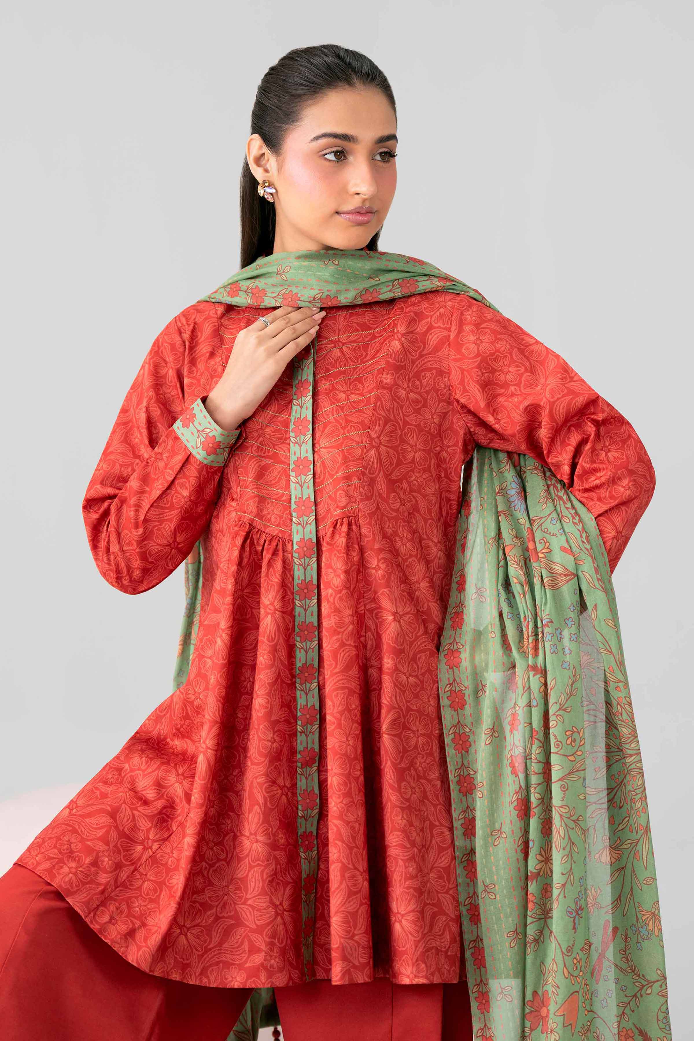 3 Piece - Printed Loose Fabric - 42602568