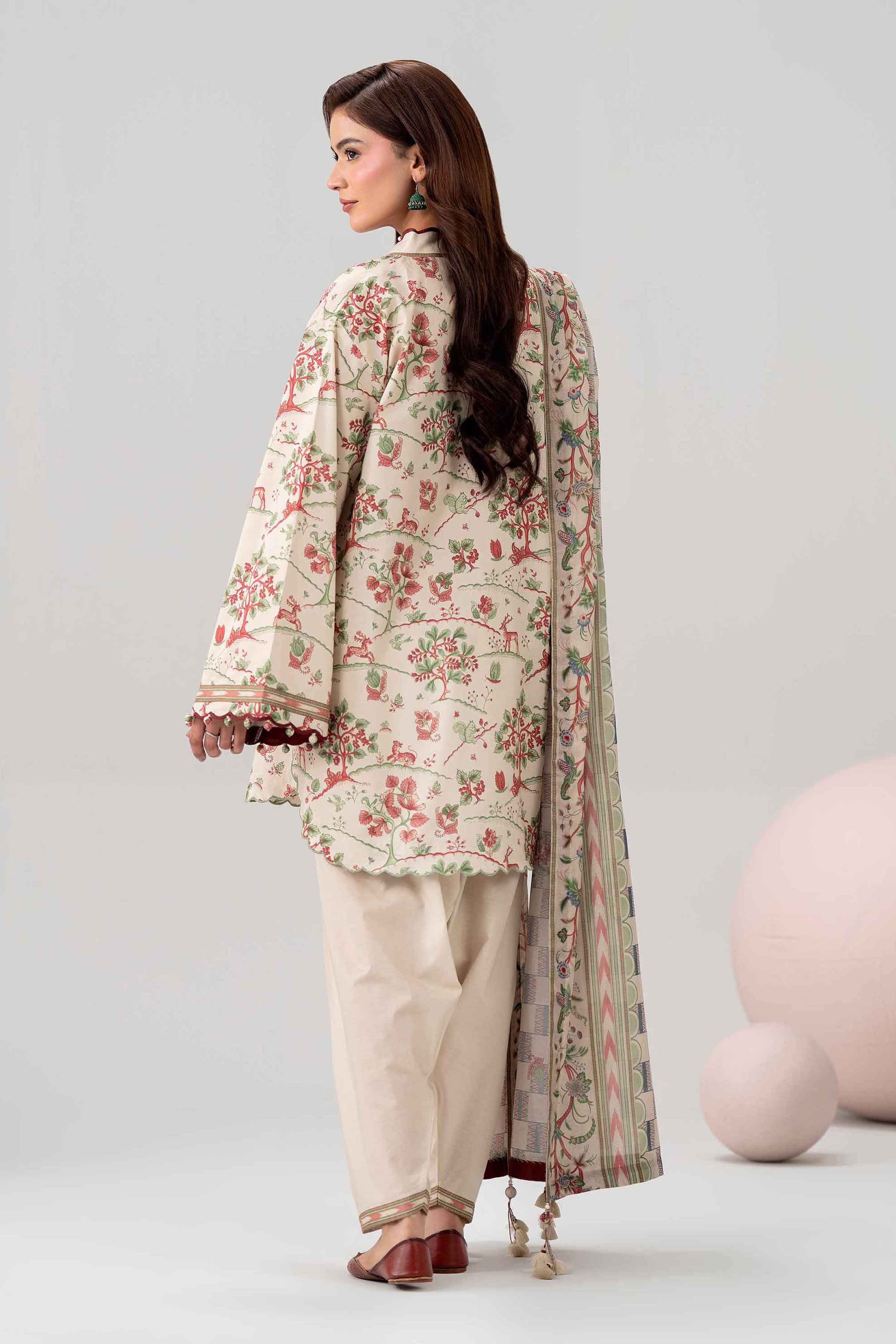 3 Piece - Printed Loose Fabric - 42602571 for Women - Freedom To Buy Collection | Nishat | Shop Online