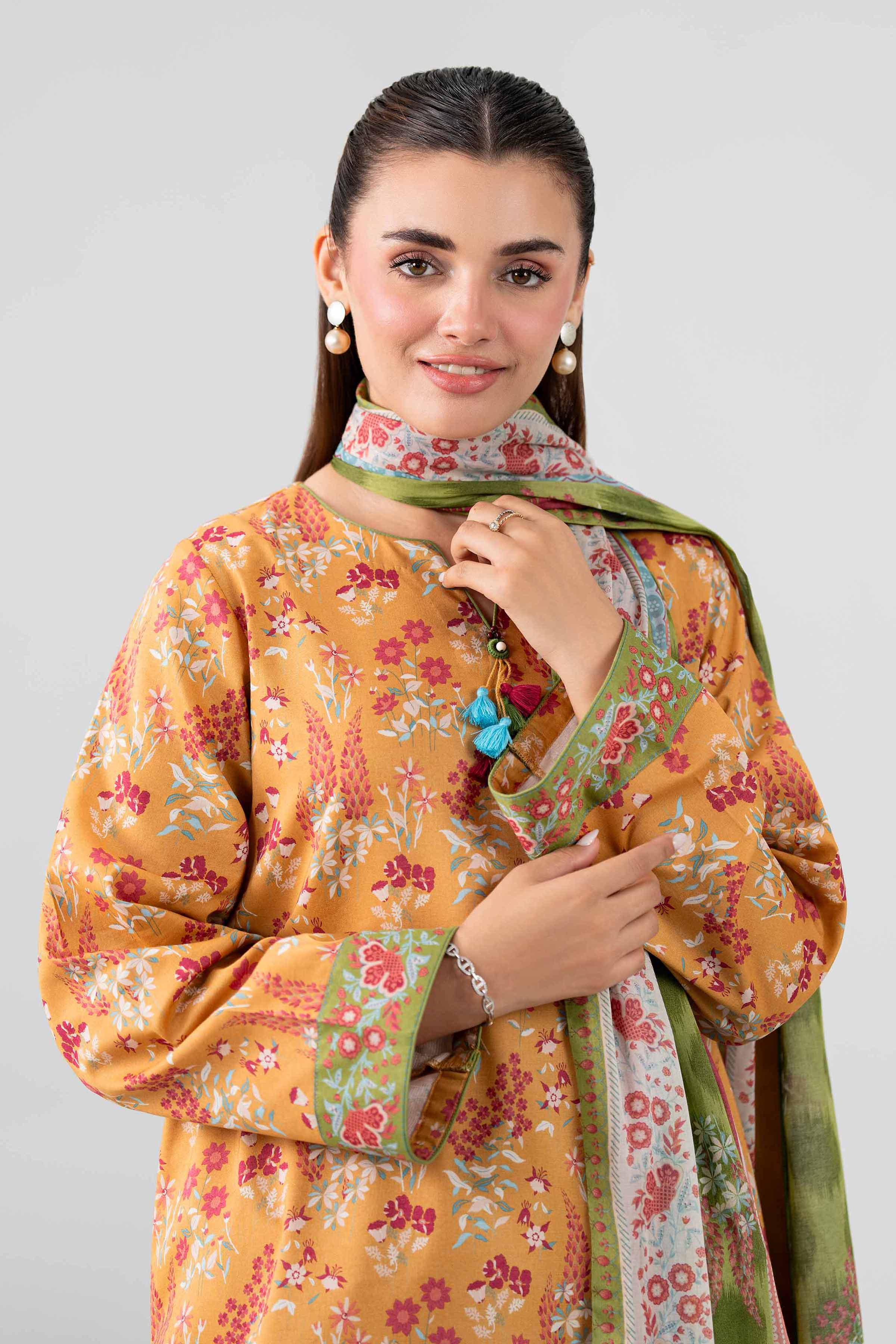 3 Piece - Printed Loose Fabric - 42602573 for Women - Freedom To Buy Collection | Nishat | Shop Online