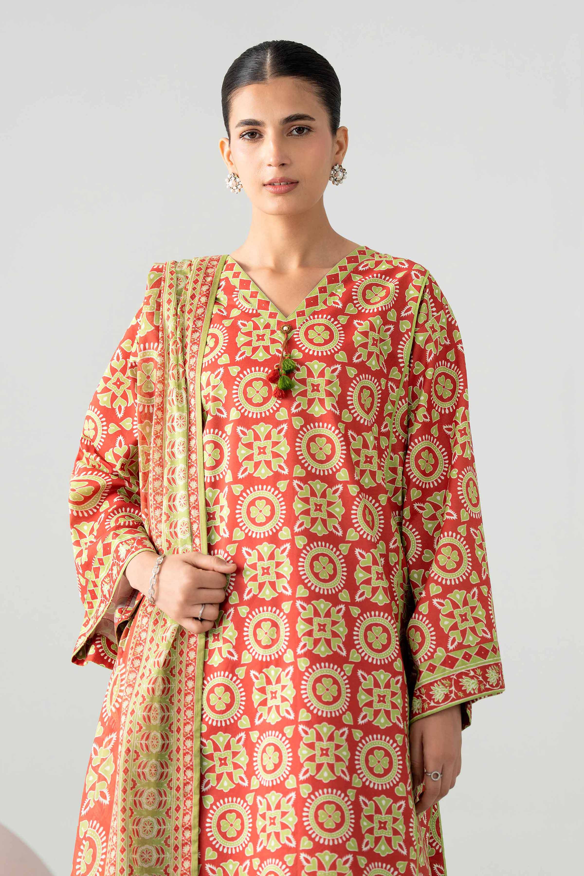 3 Piece - Printed Loose Fabric - 42602574 for Women - Freedom To Buy Collection | Nishat | Shop Online