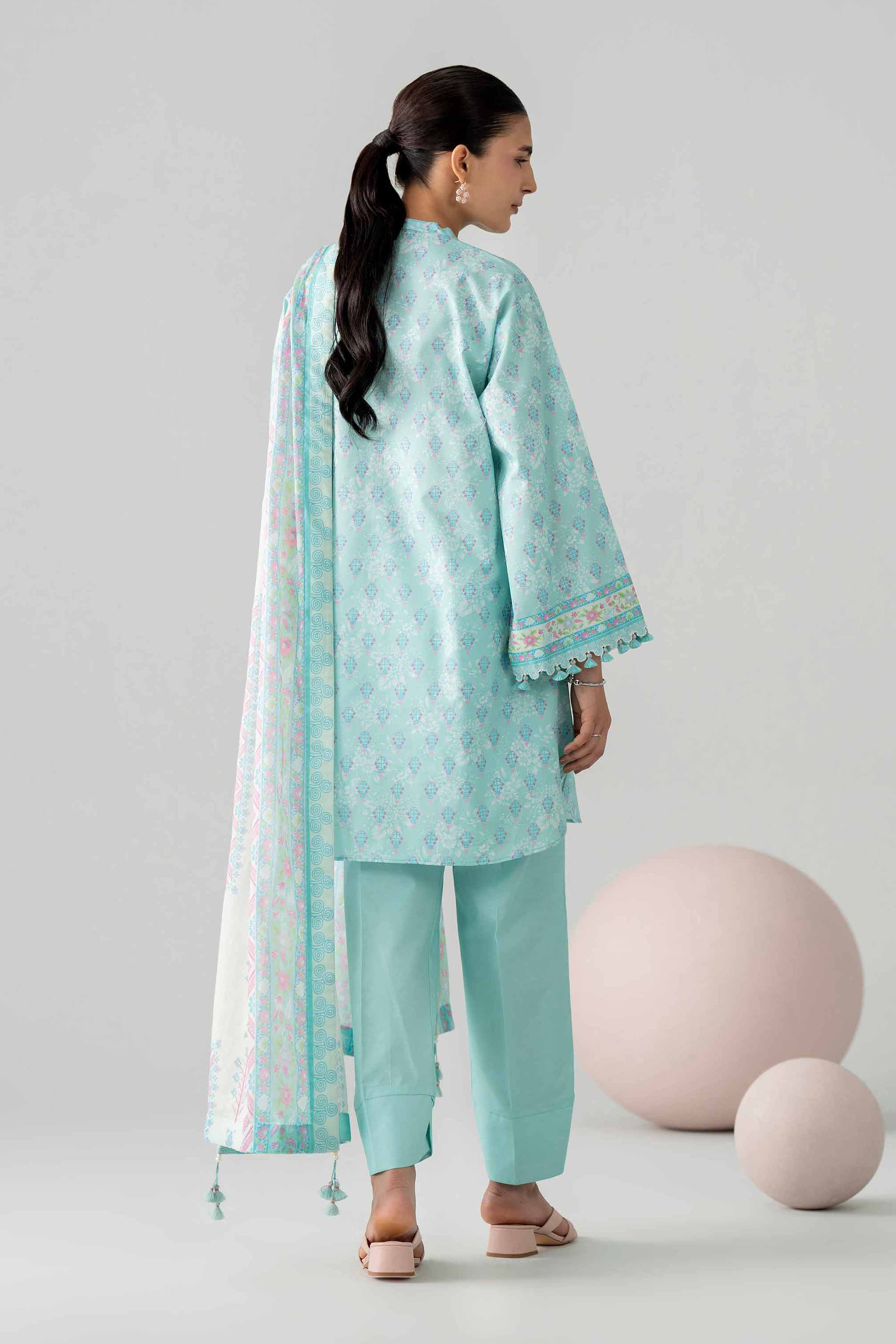 3 Piece - Printed Loose Fabric - 42602587 for Women - Freedom To Buy Collection | Nishat | Shop Online