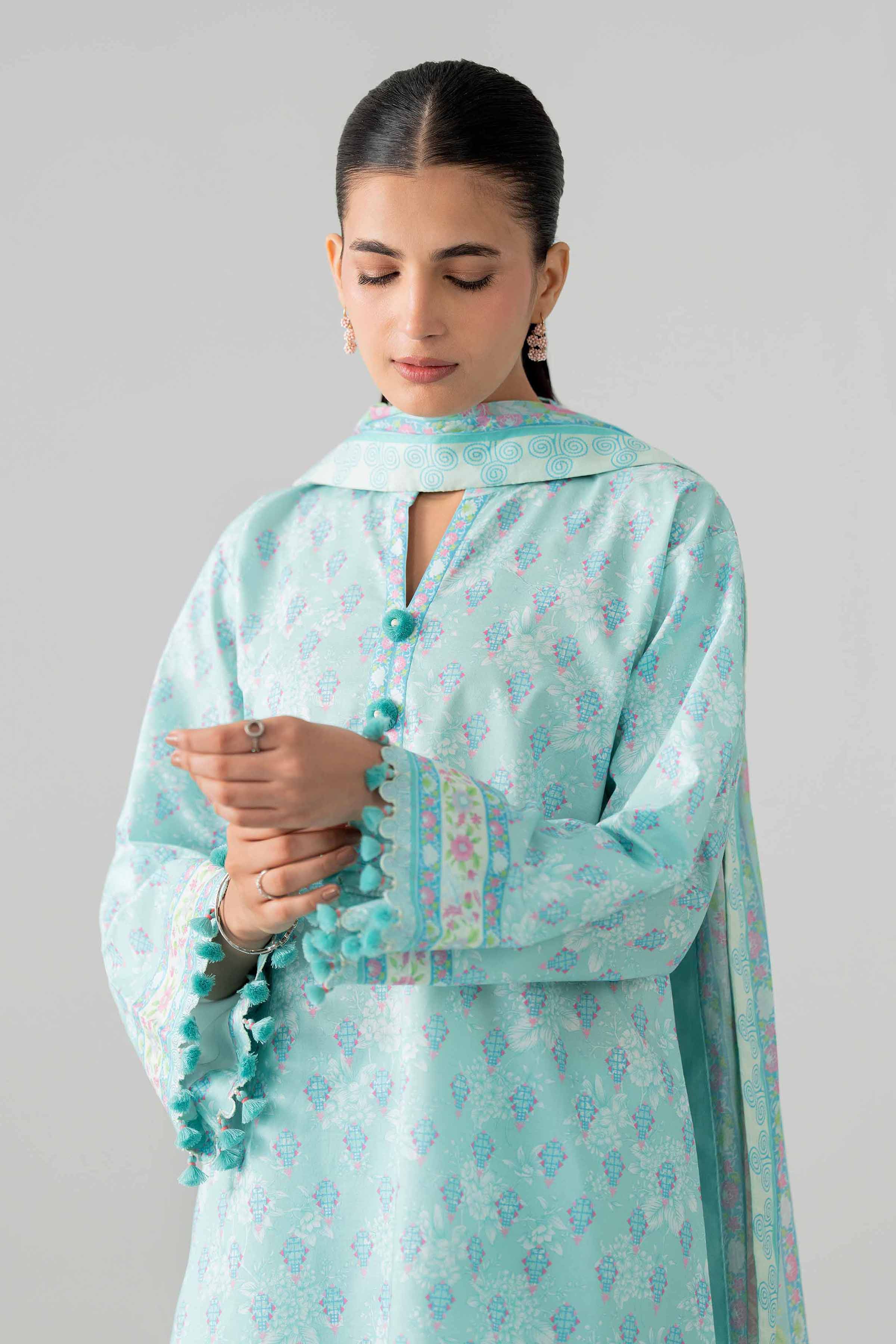 3 Piece - Printed Loose Fabric - 42602587 for Women - Freedom To Buy Collection | Nishat | Shop Online