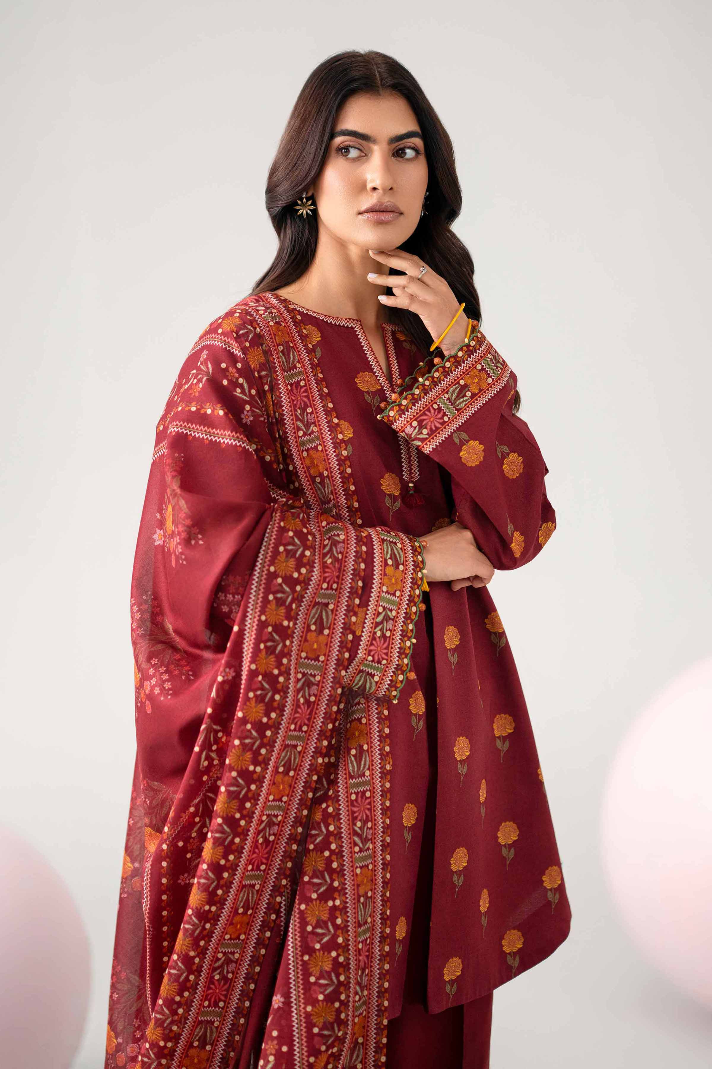 3 Piece - Printed Loose Fabric - 42602593 for Women - Freedom To Buy Collection | Nishat | Shop Online