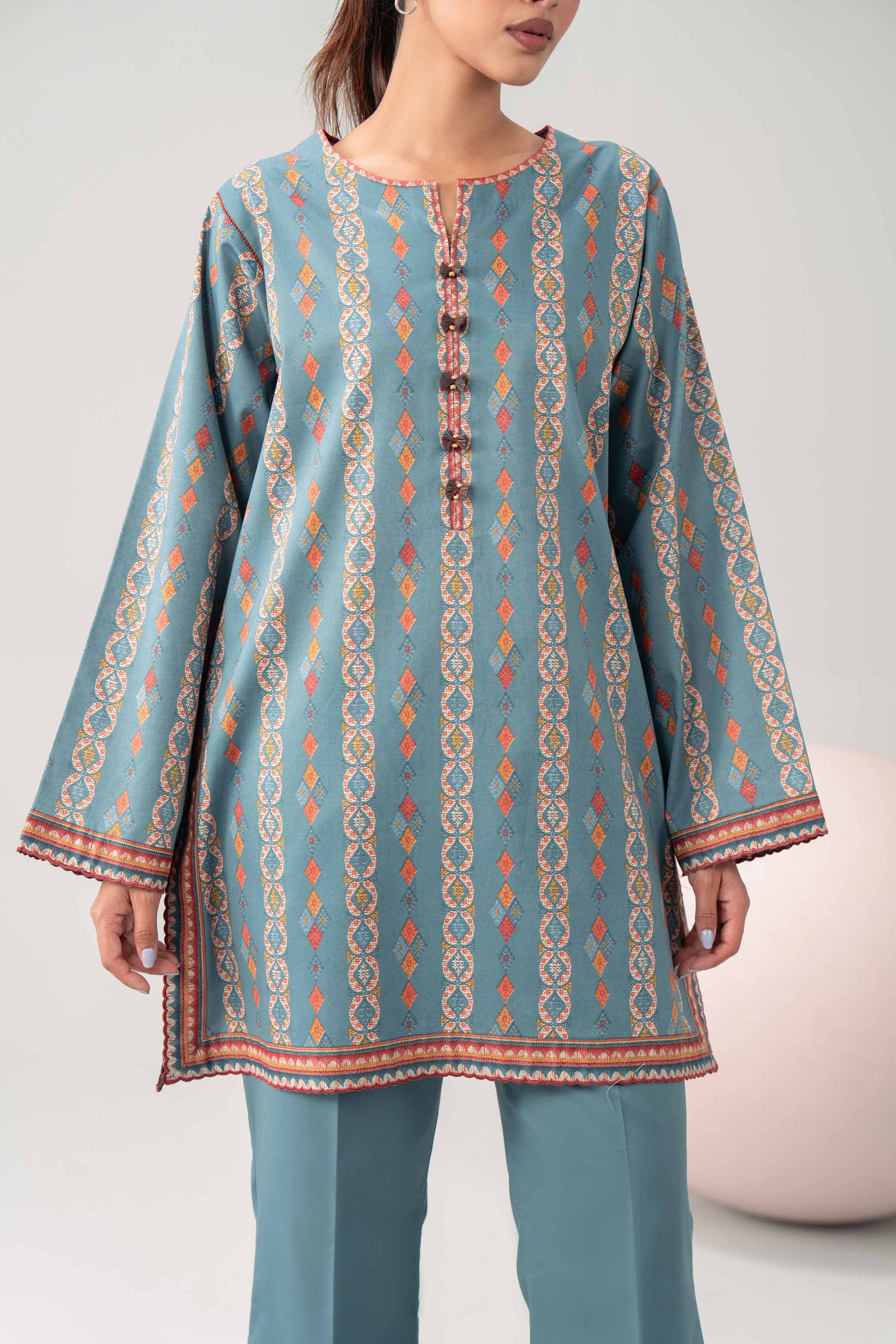 3 Piece - Printed Loose Fabric - 42602598 for Women - Freedom To Buy Collection | Nishat | Shop Online
