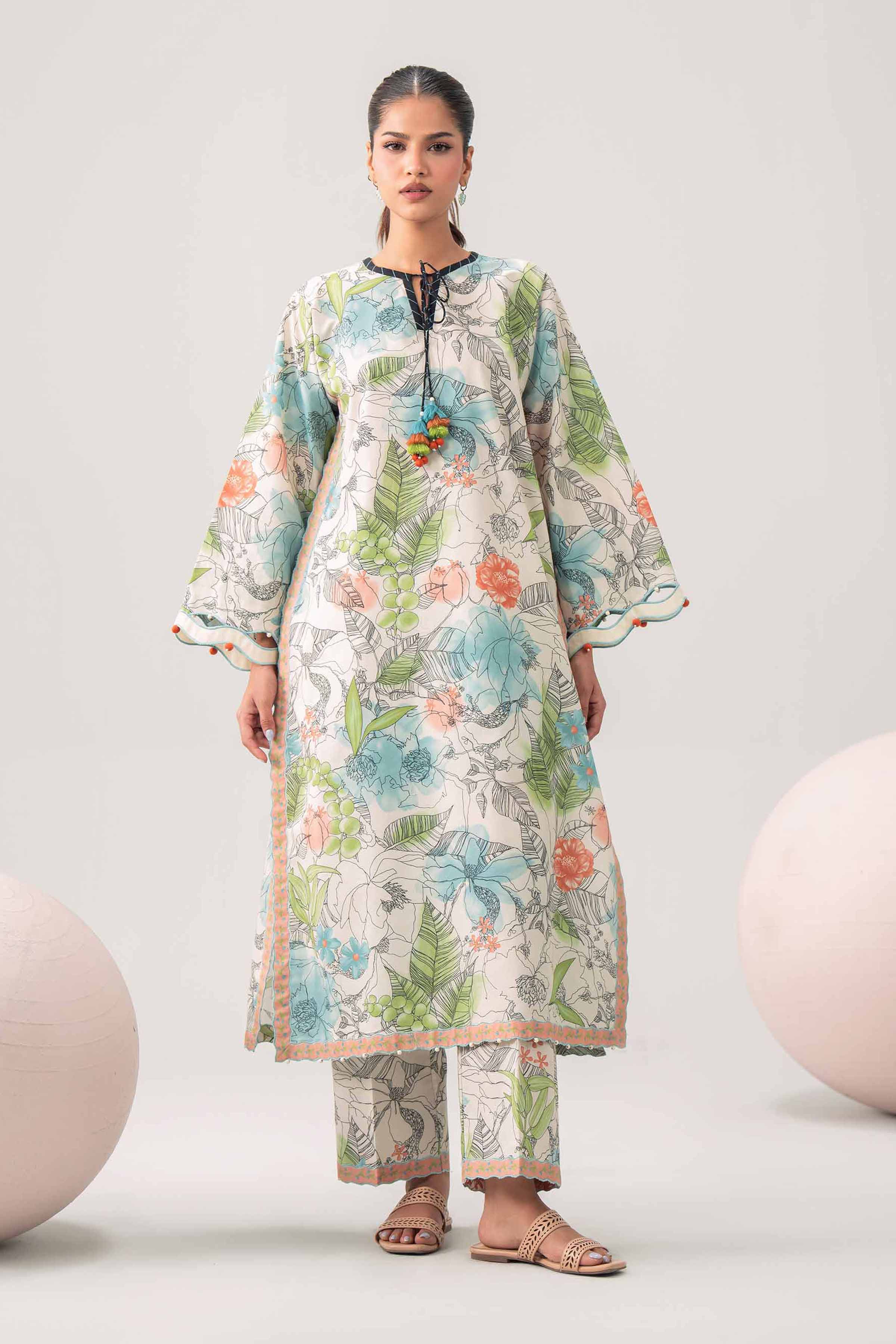 1 Piece - Printed Loose Fabric - 42602602 for Women - Freedom To Buy Collection | Nishat | Shop Online