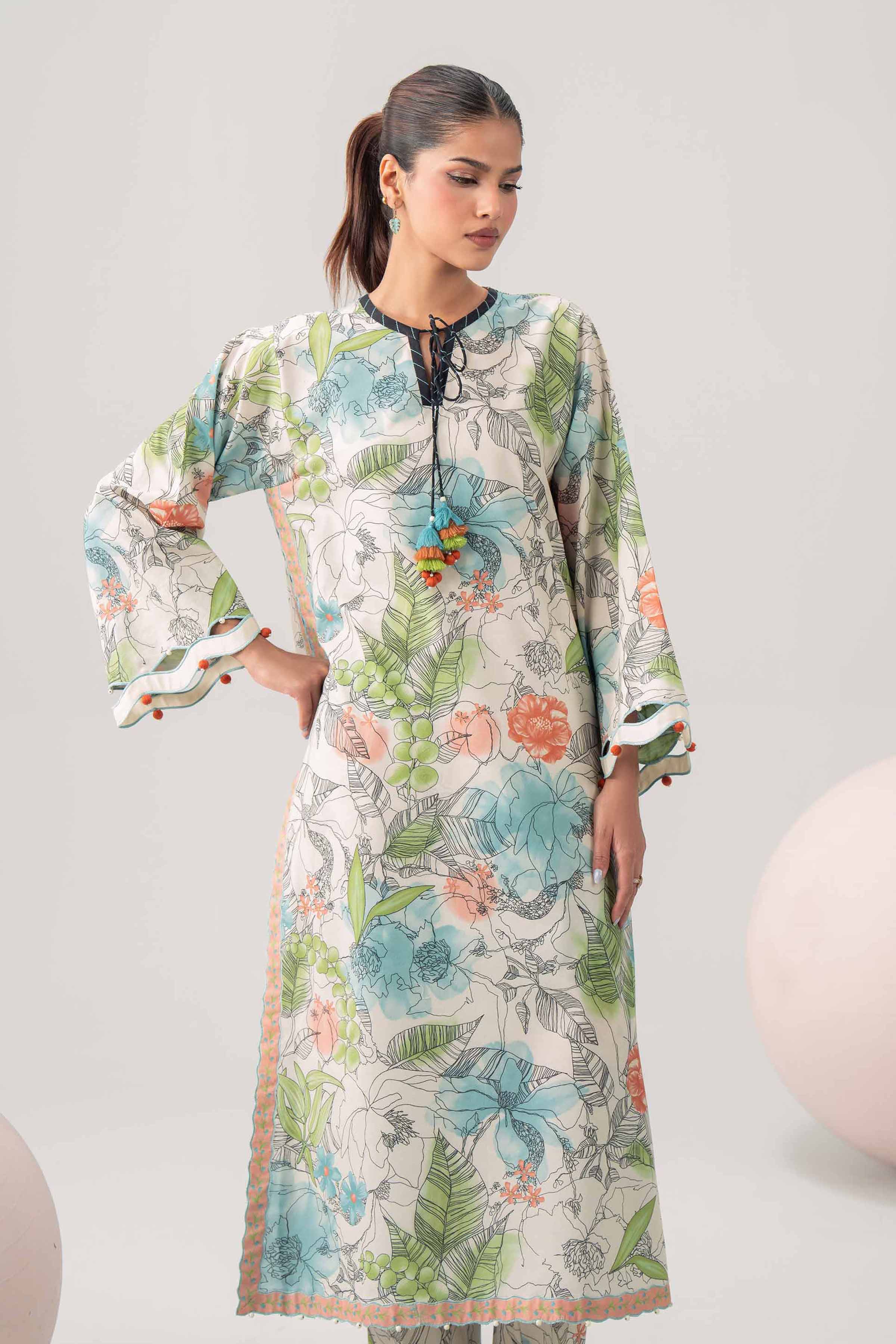 1 Piece - Printed Loose Fabric - 42602602 for Women - Freedom To Buy Collection | Nishat | Shop Online