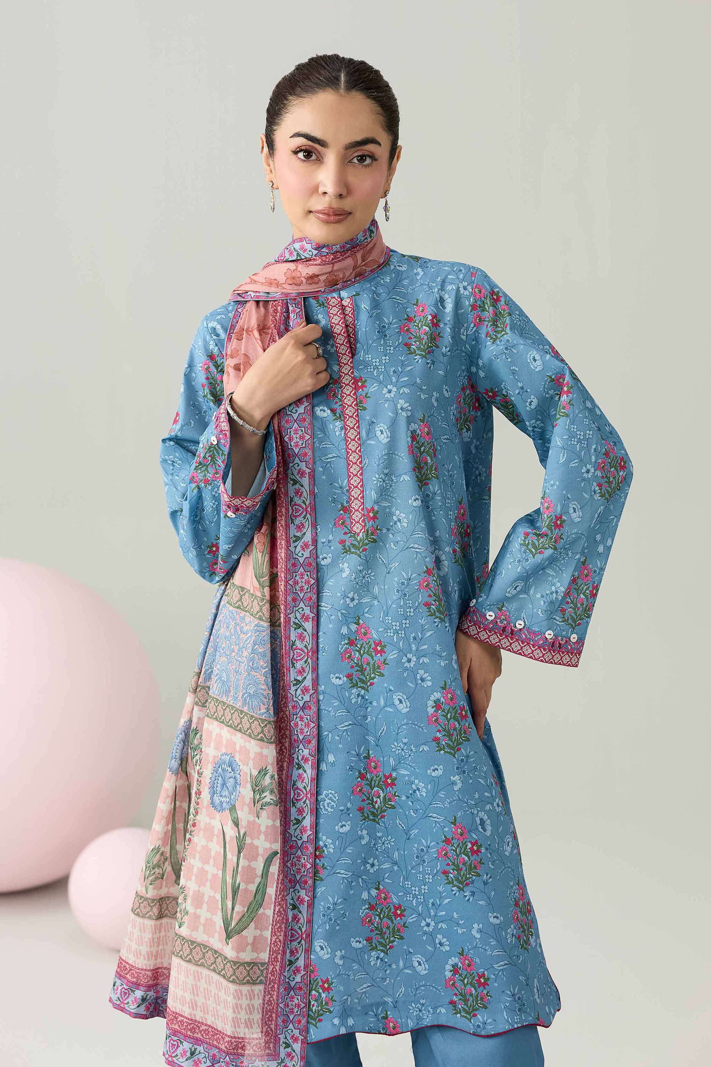 3 Piece - Printed Loose Fabric - 42602617