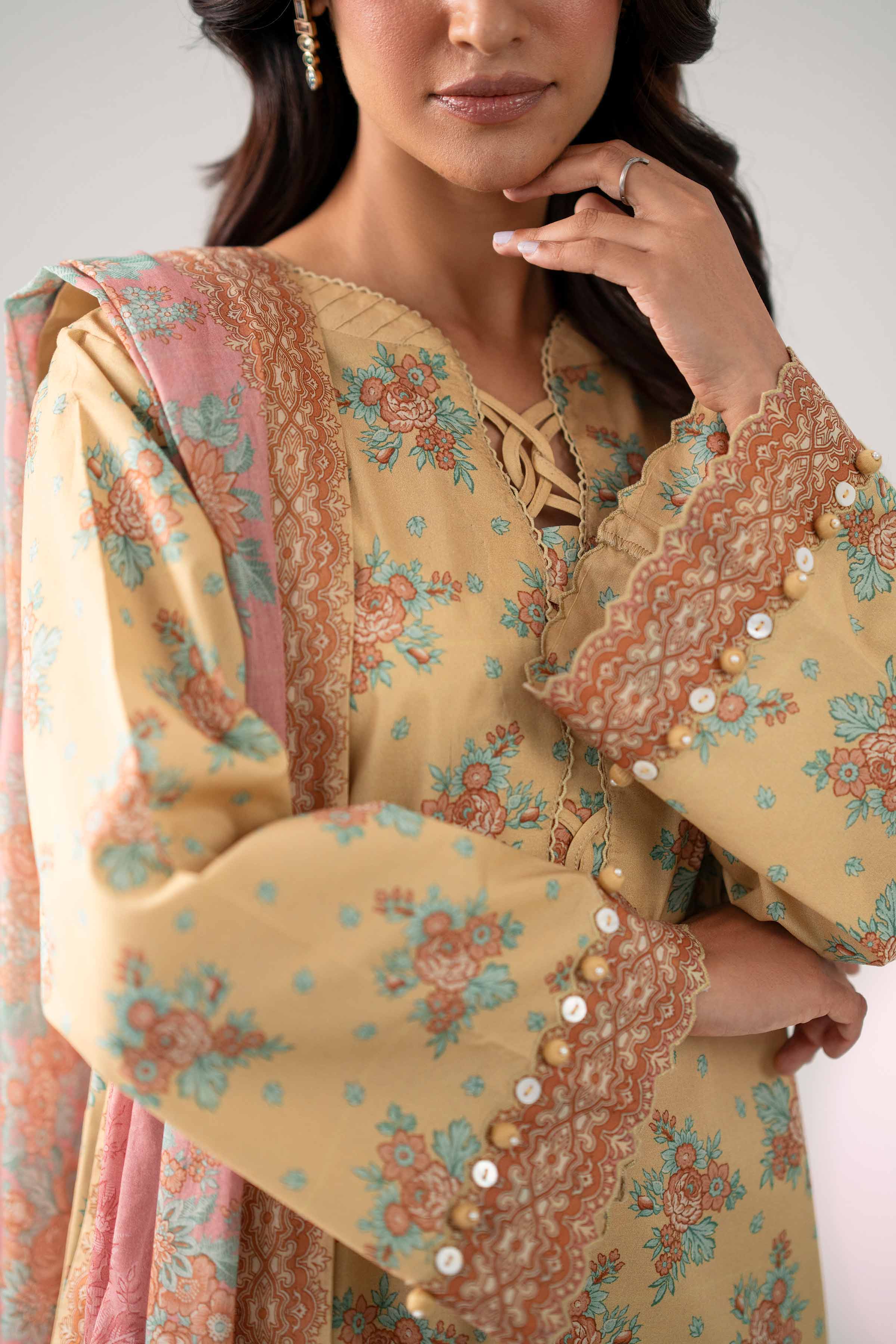3 Piece - Printed Loose Fabric - 42602622