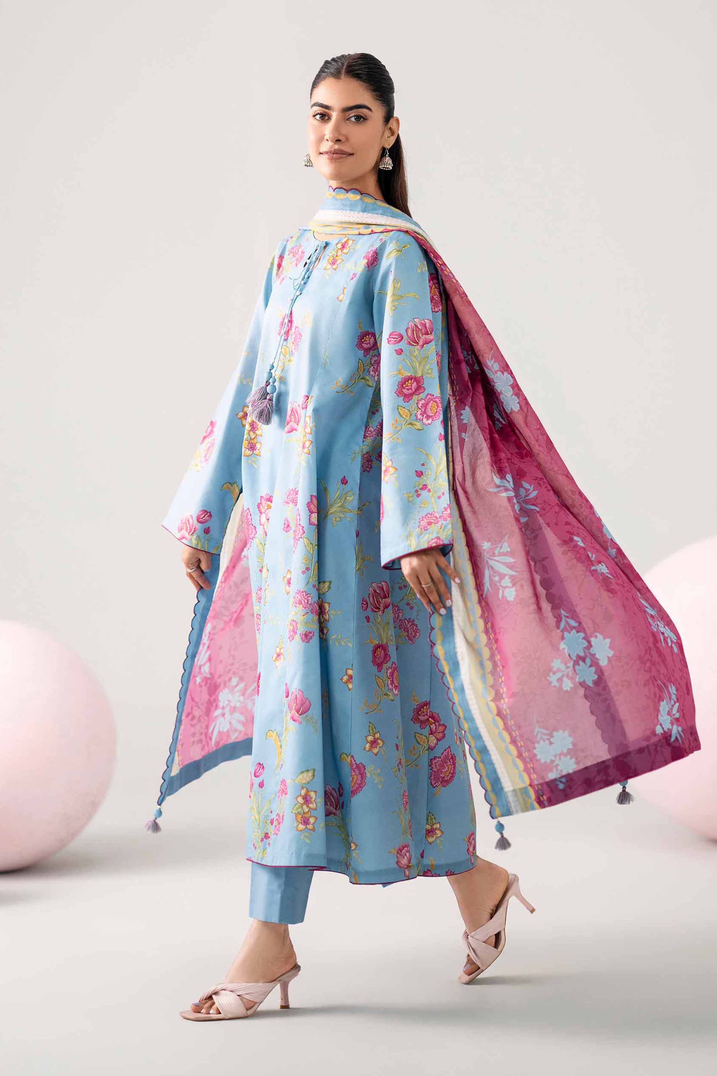 3 Piece - Printed Loose Fabric - 42602632