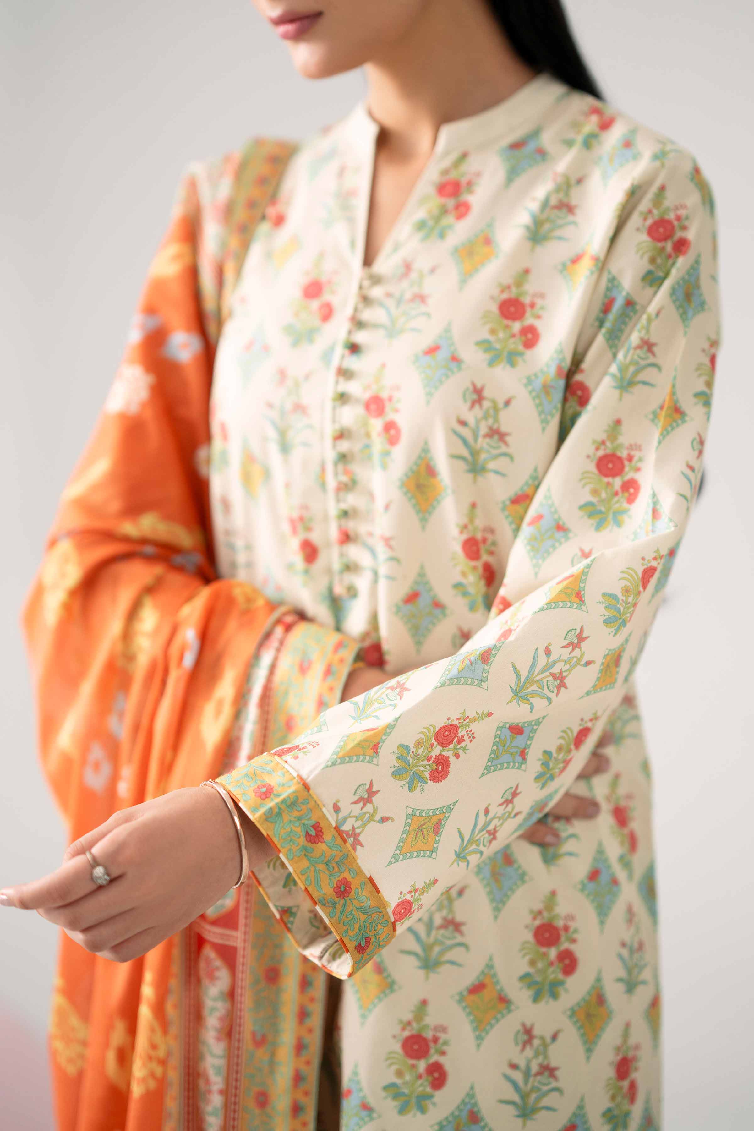 3 Piece - Printed Loose Fabric - 42602635