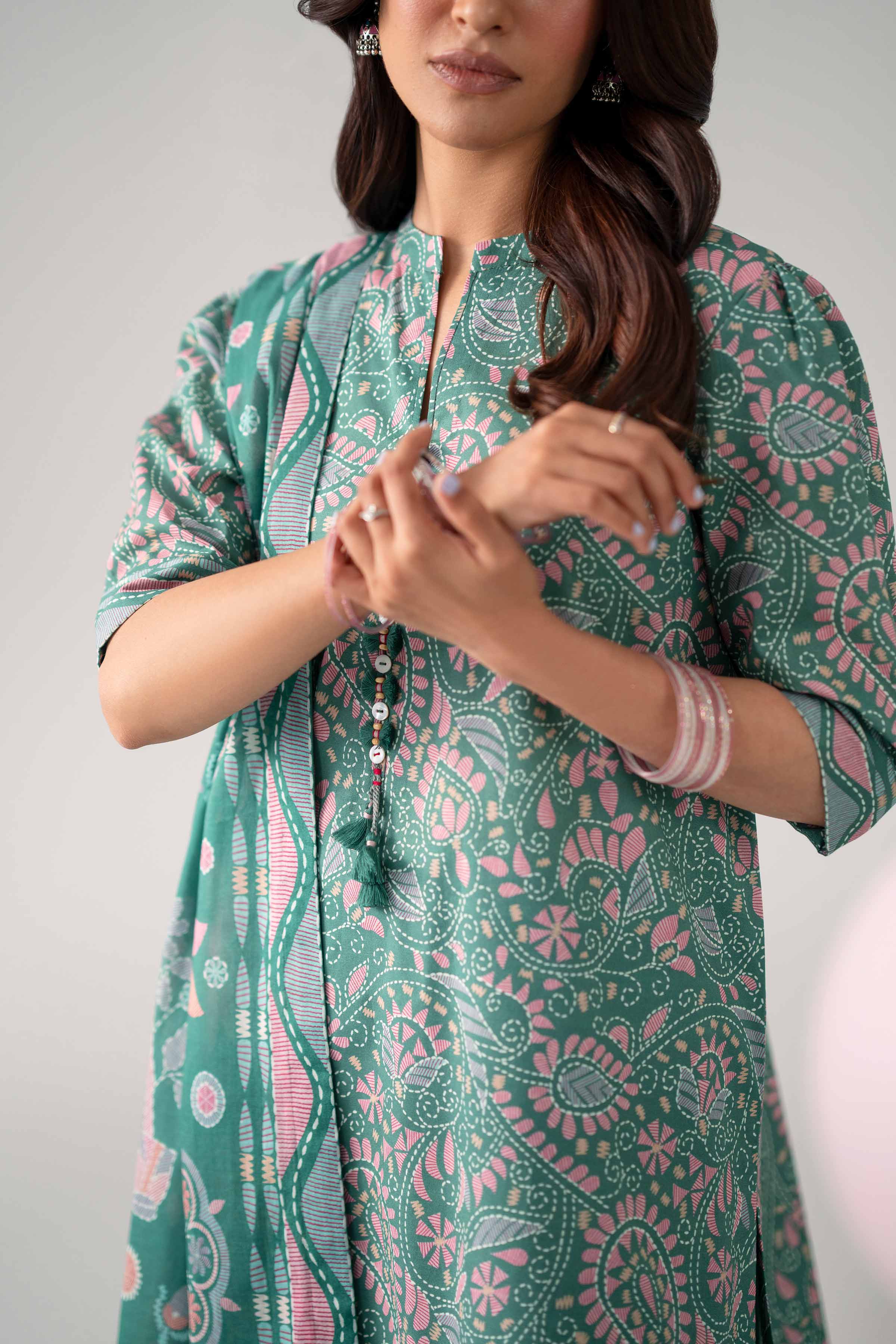 3 Piece - Printed Loose Fabric - 42602643