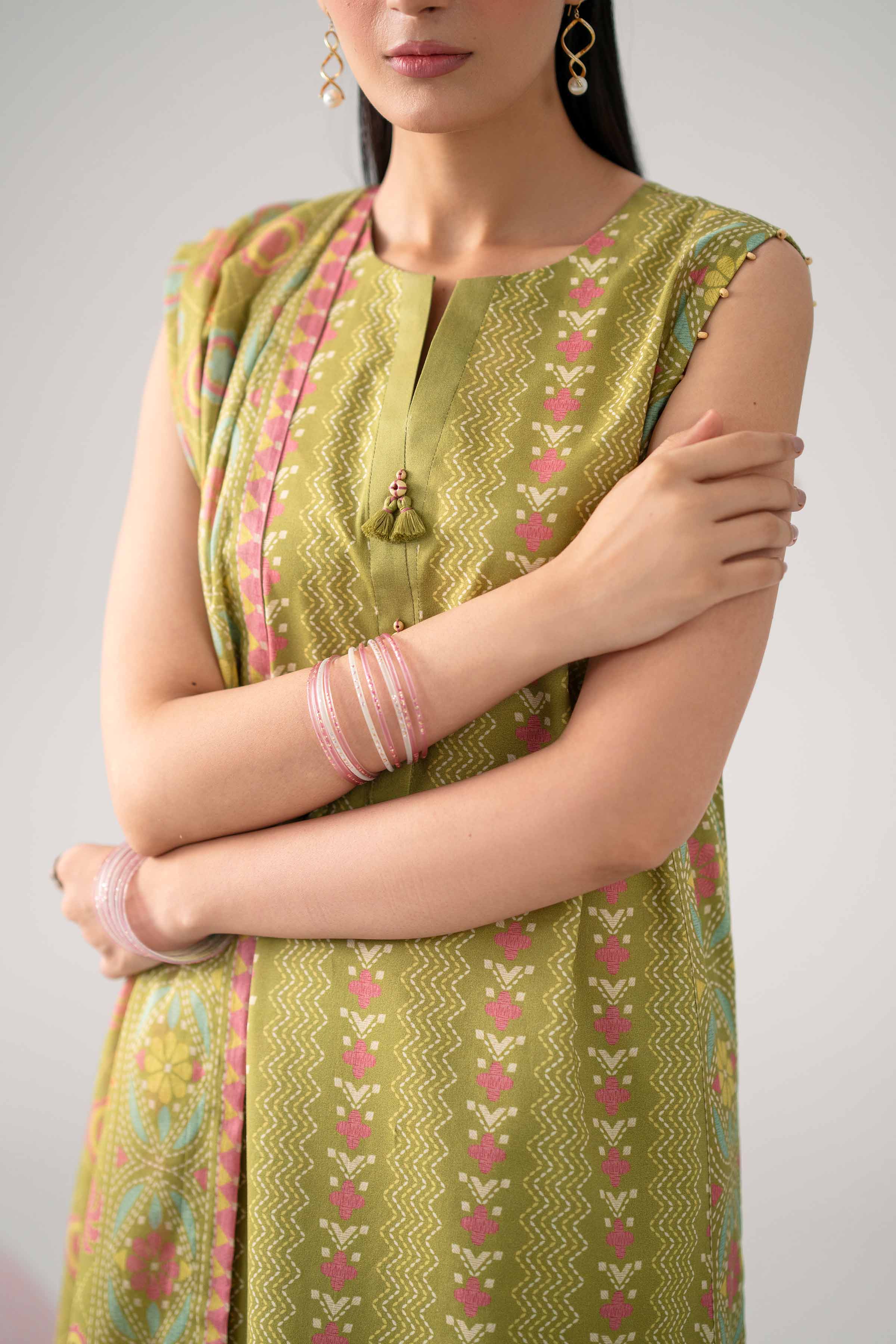 3 Piece - Printed Loose Fabric - 42602644