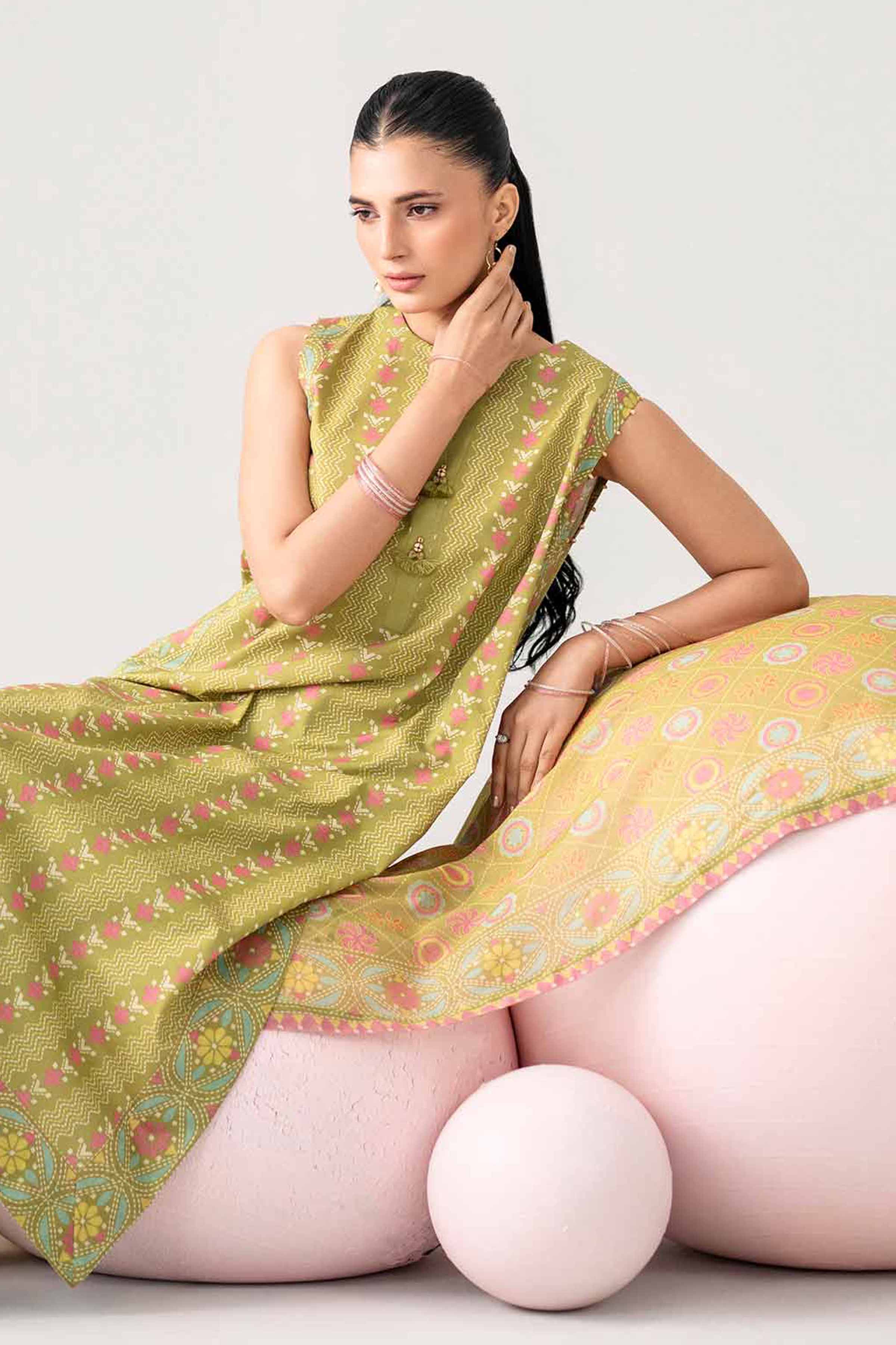 3 Piece - Printed Loose Fabric - 42602644