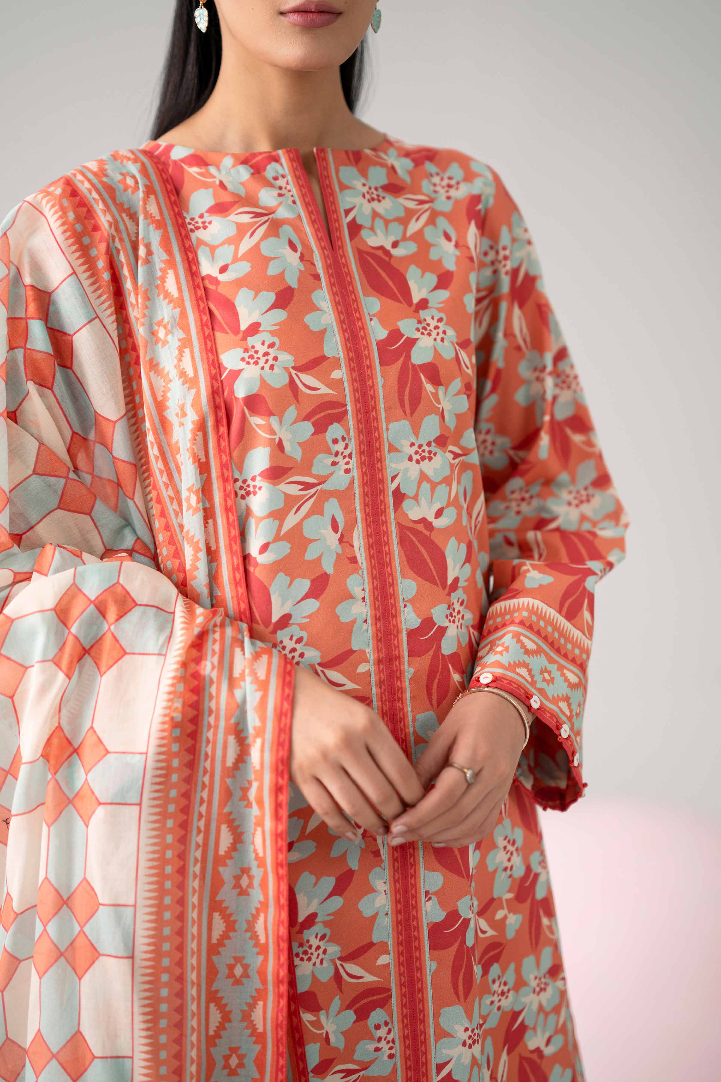 3 Piece - Printed Loose Fabric - 42602645