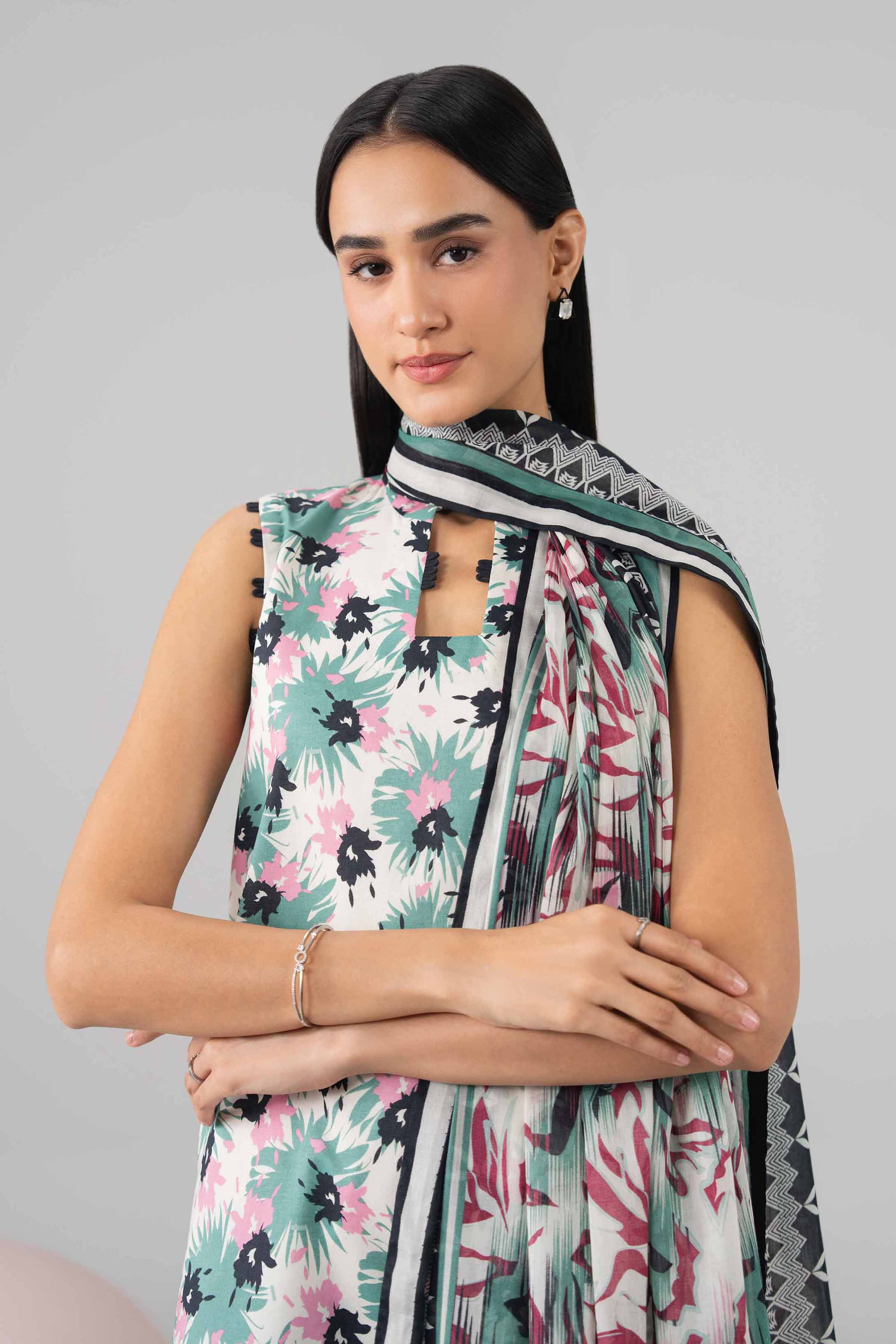 3 Piece - Printed Loose Fabric - 42602648