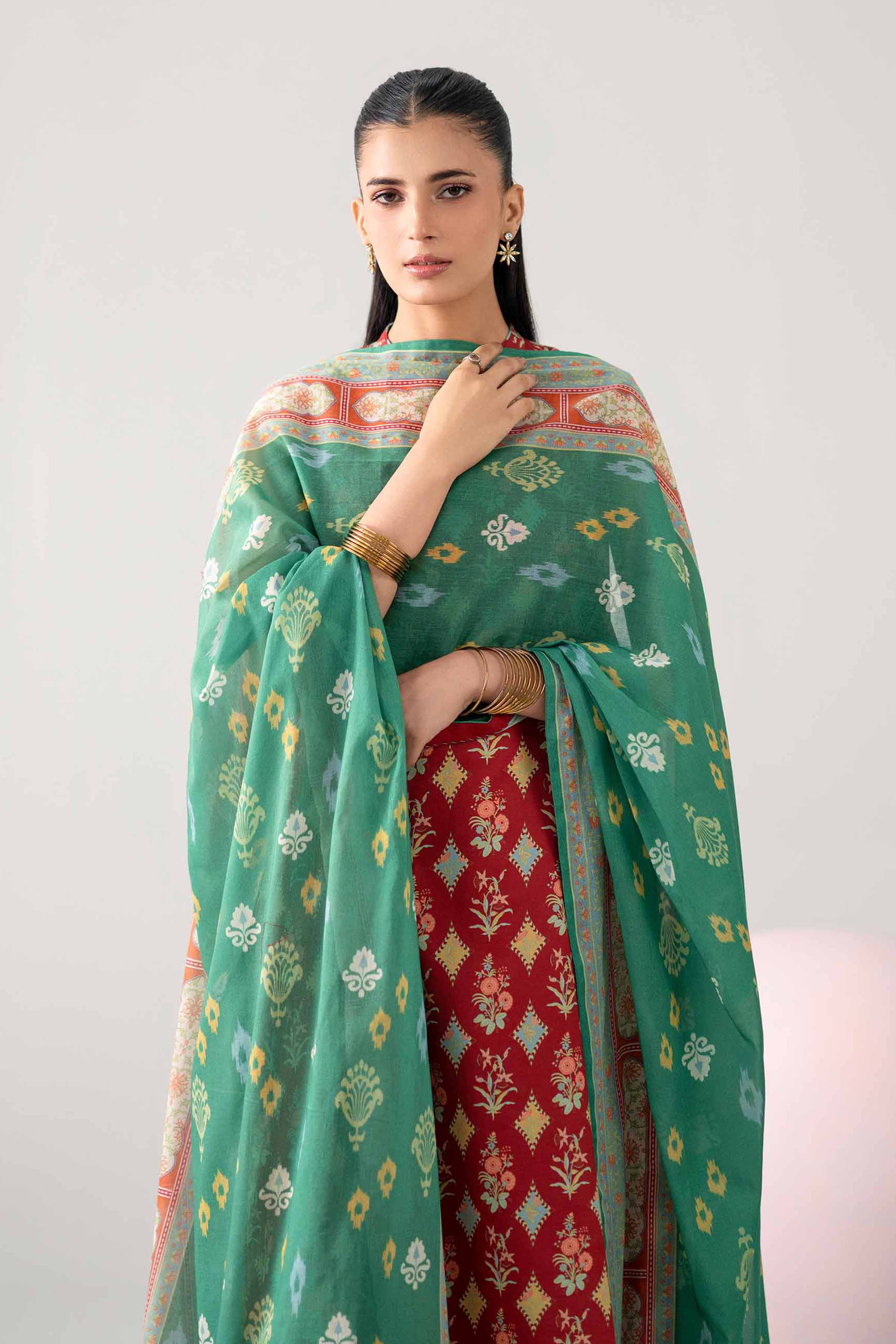 3 Piece - Printed Loose Fabric - 42602652
