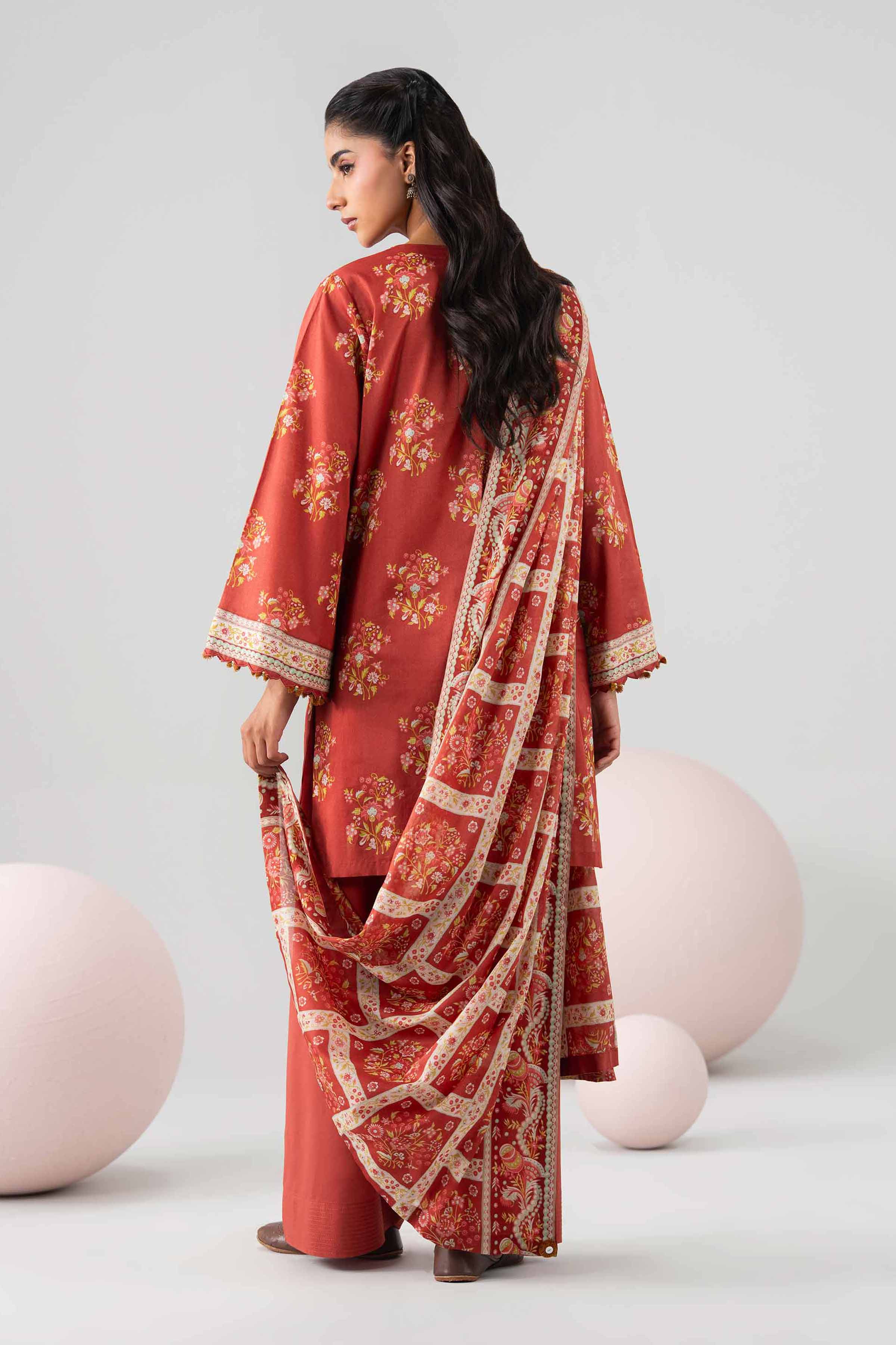 3 Piece - Printed Loose Fabric - 42602678 for Women - Freedom To Buy Collection | Nishat | Shop Online