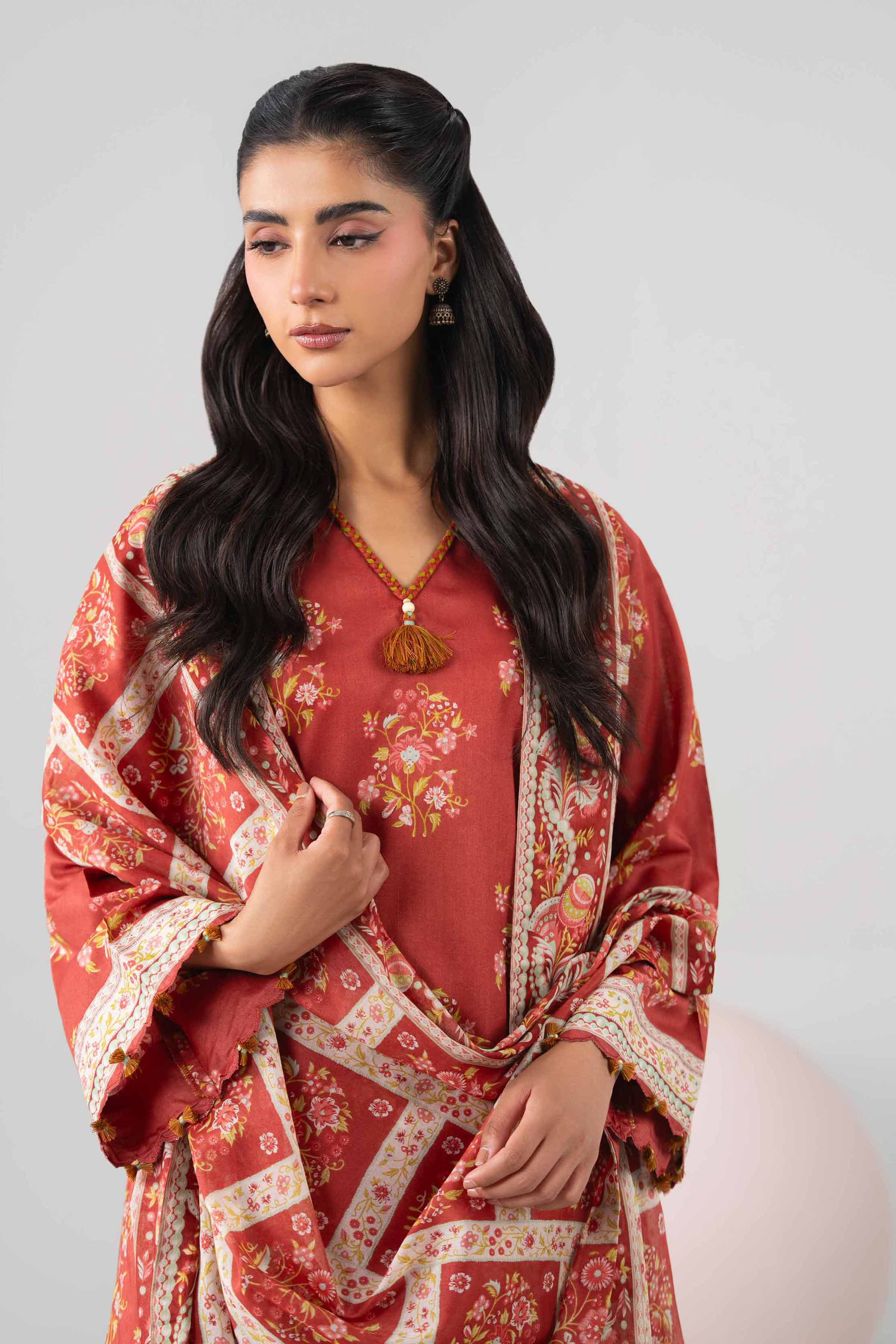 3 Piece - Printed Loose Fabric - 42602678 for Women - Freedom To Buy Collection | Nishat | Shop Online