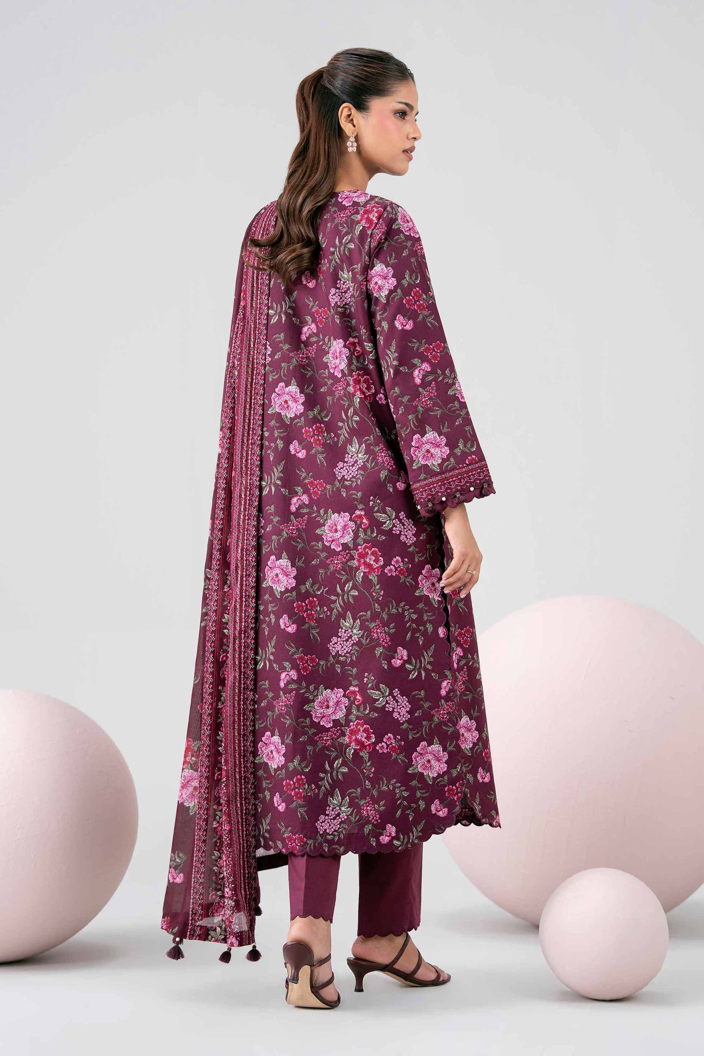 3 Piece - Printed Loose Fabric - 42602679 for Women - Freedom To Buy Collection | Nishat | Shop Online