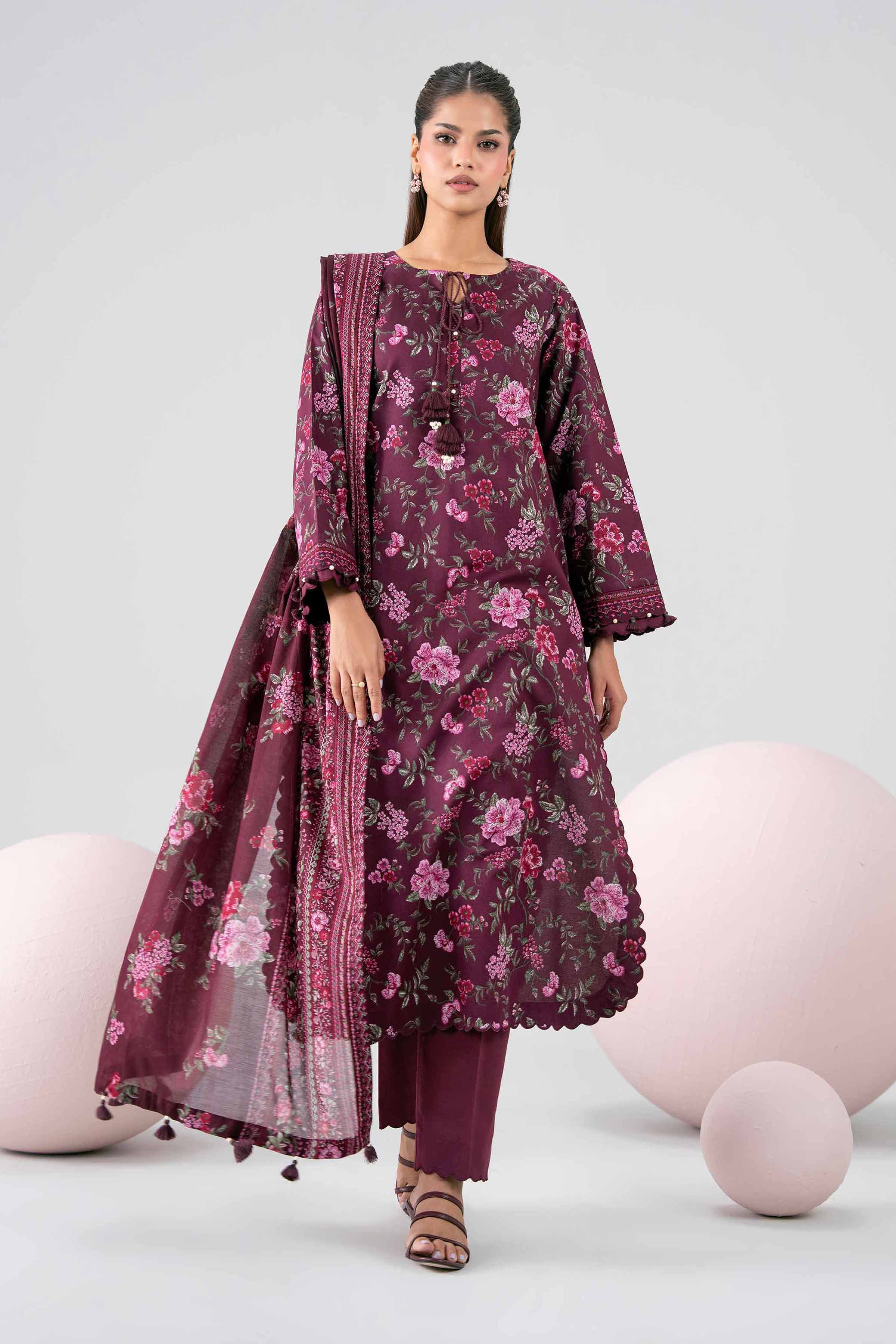 3 Piece - Printed Loose Fabric - 42602679 for Women - Freedom To Buy Collection | Nishat | Shop Online