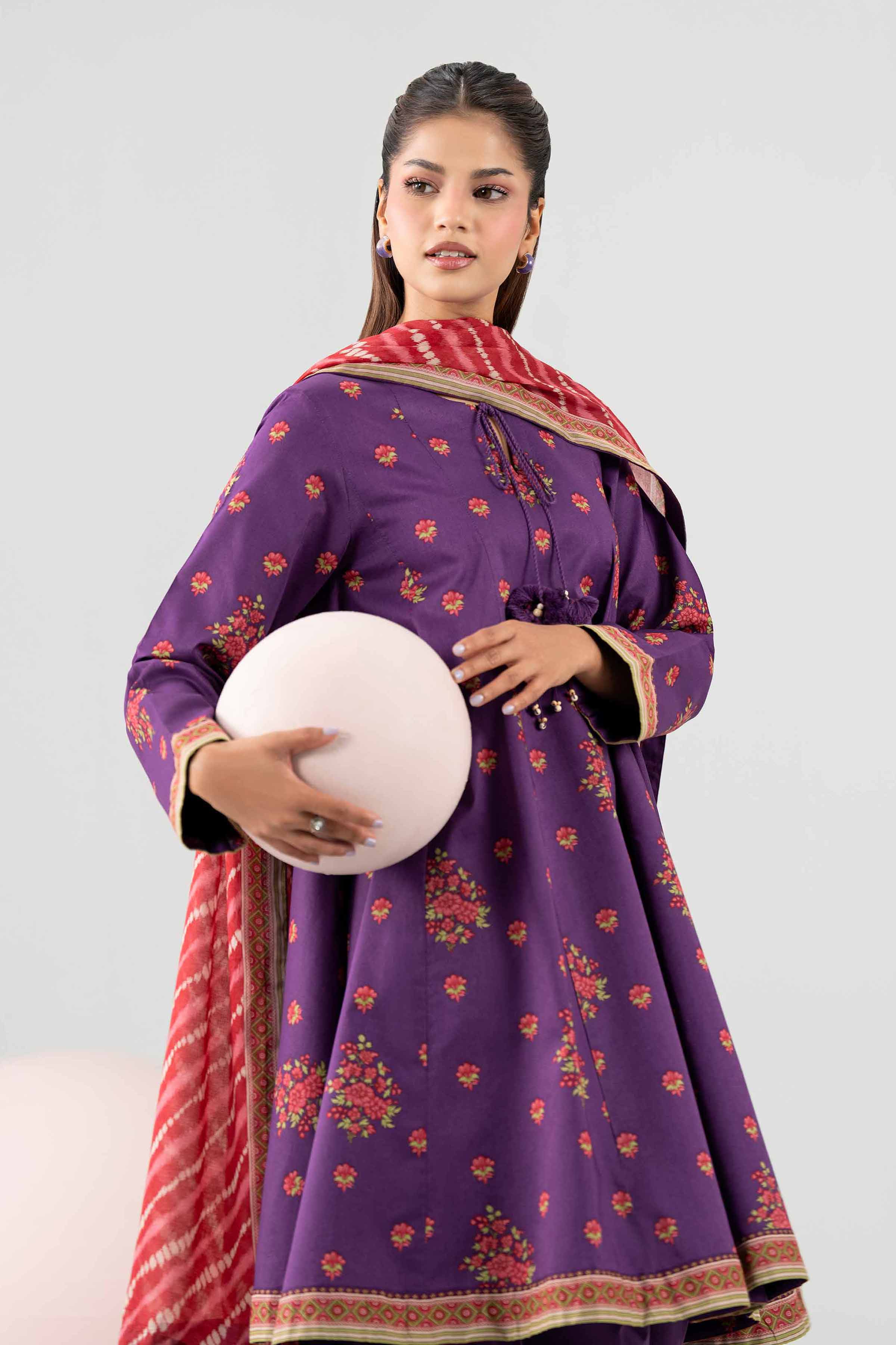 3 Piece - Printed Loose Fabric - 42602684 for Women - Freedom To Buy Collection | Nishat | Shop Online