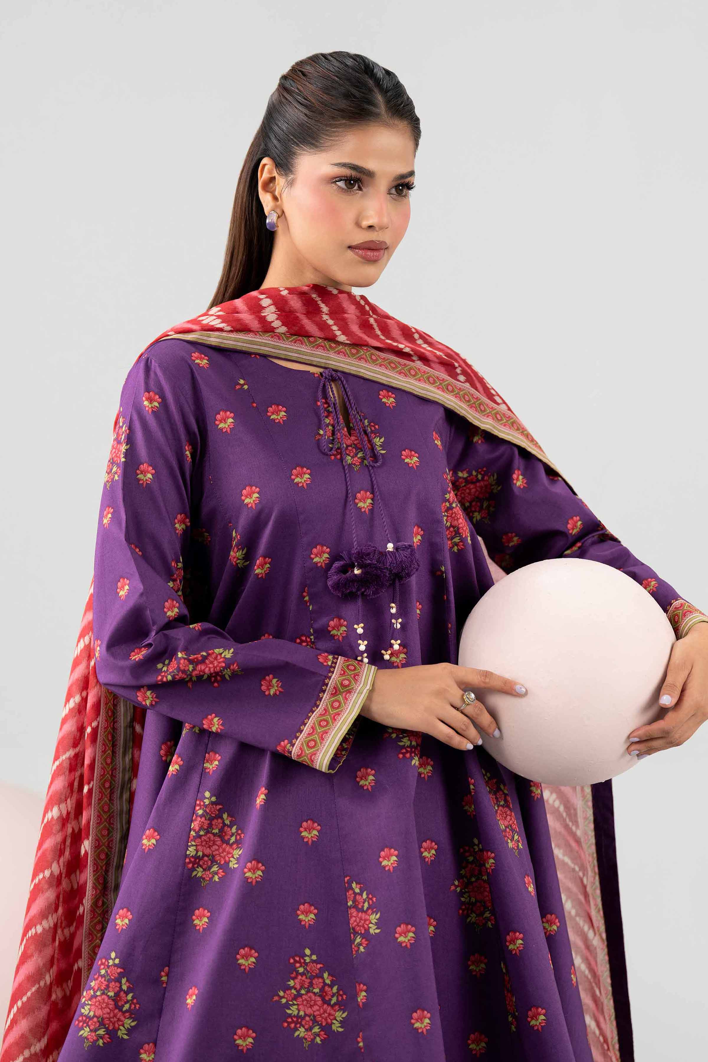 3 Piece - Printed Loose Fabric - 42602684 for Women - Freedom To Buy Collection | Nishat | Shop Online