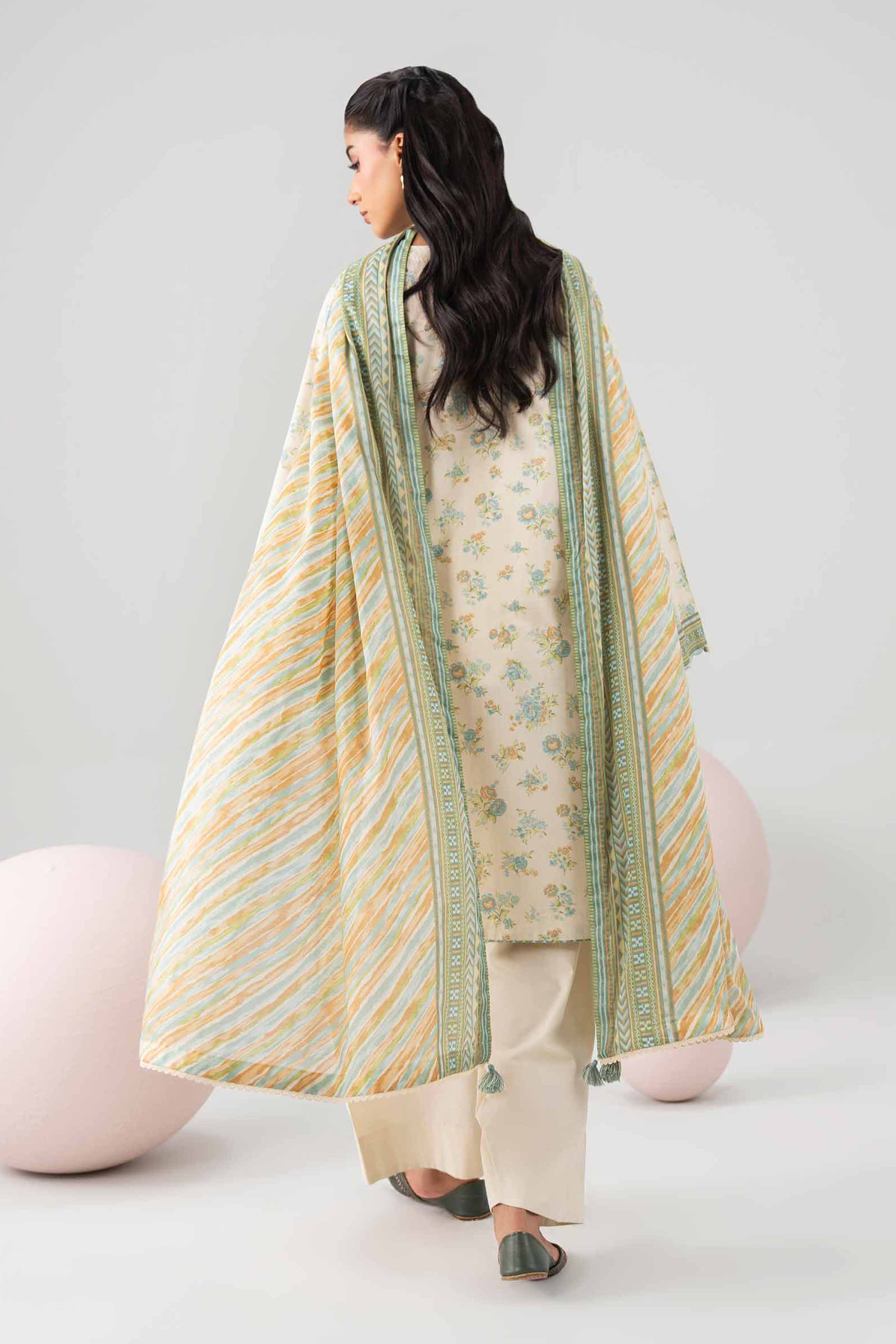 3 Piece - Printed Loose Fabric - 42602687 for Women - Freedom To Buy Collection | Nishat | Shop Online