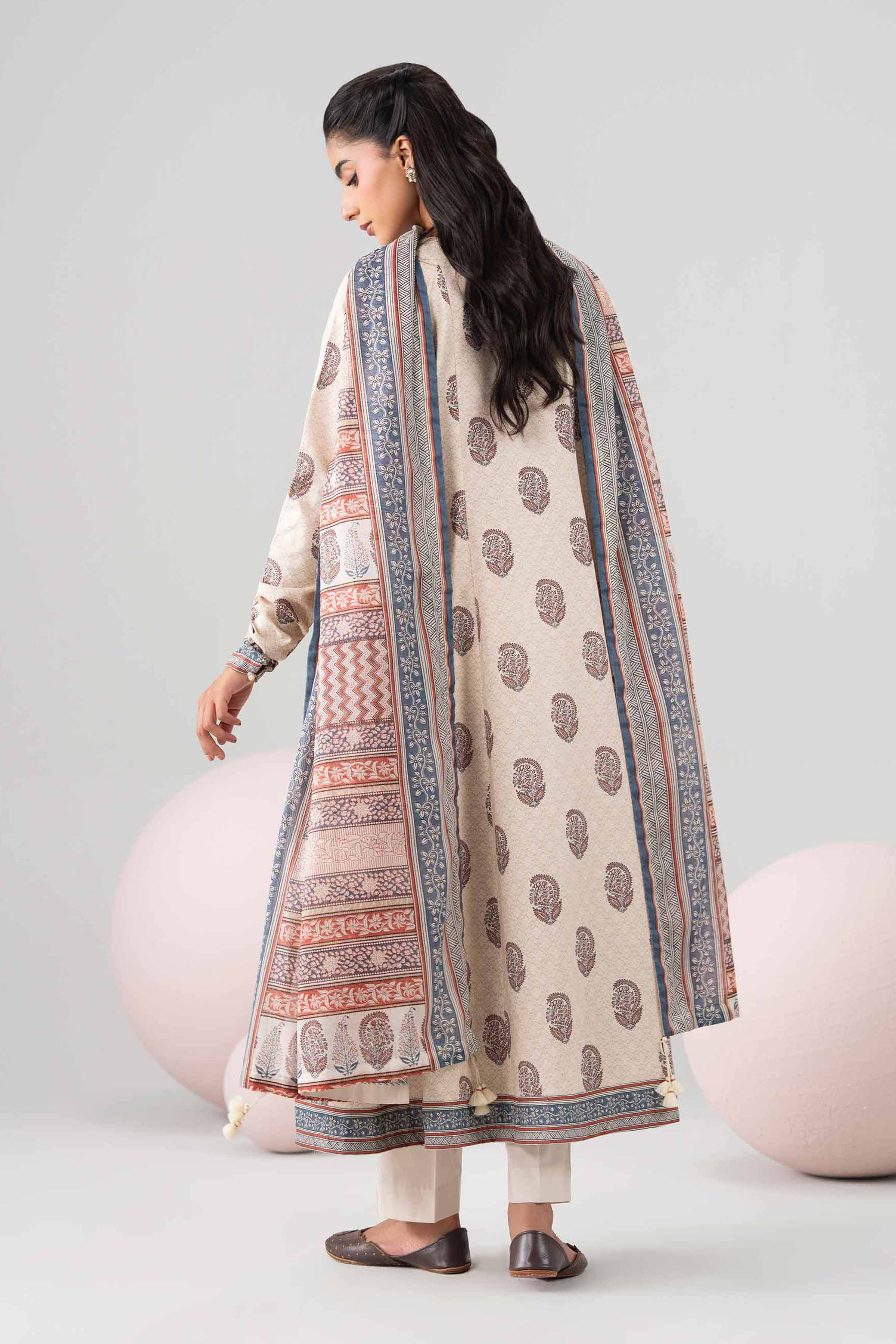 3 Piece - Printed Loose Fabric - 42602695 for Women - Freedom To Buy Collection | Nishat | Shop Online