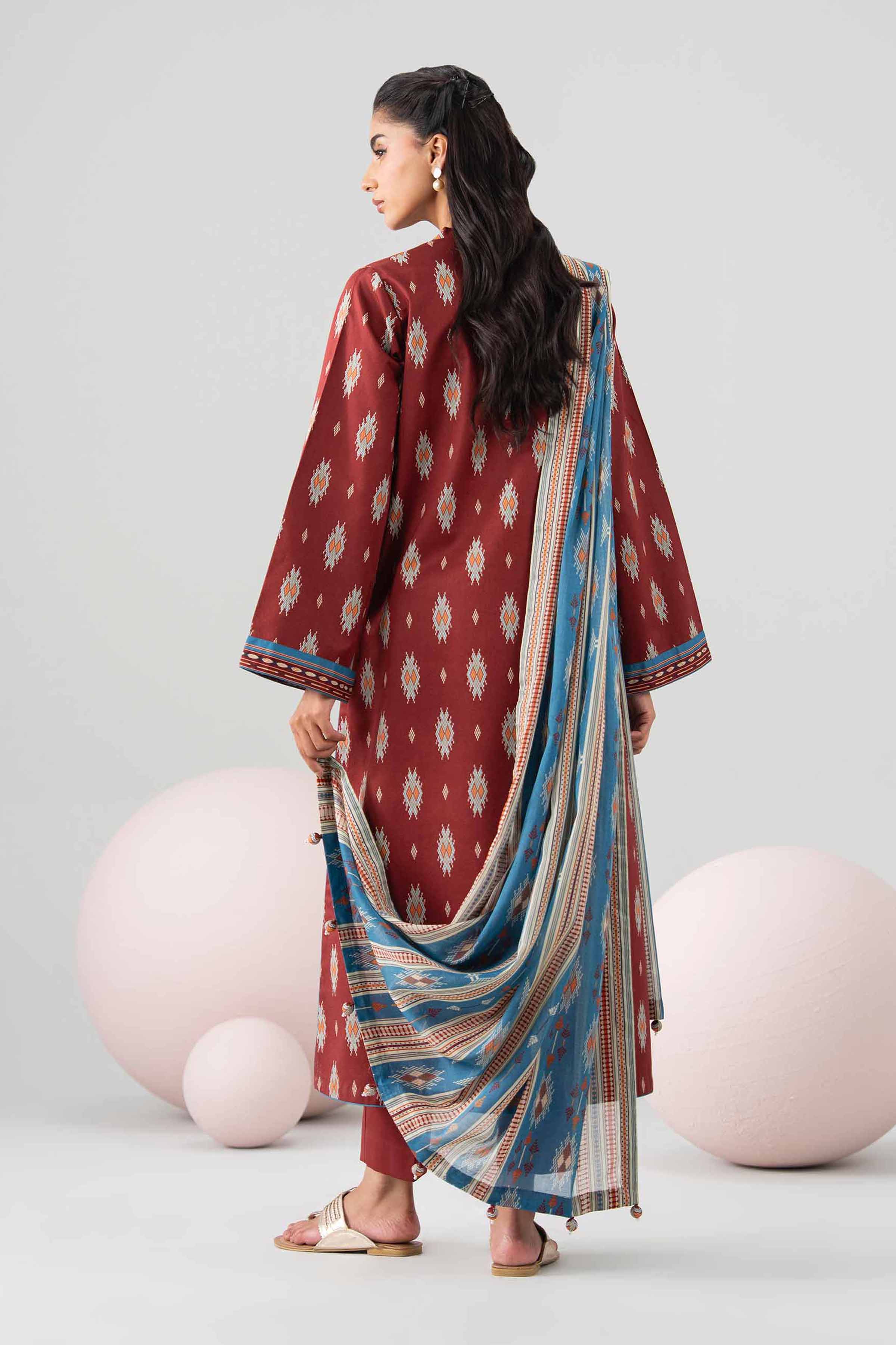 3 Piece - Printed Loose Fabric - 42602697 for Women - Freedom To Buy Collection | Nishat | Shop Online
