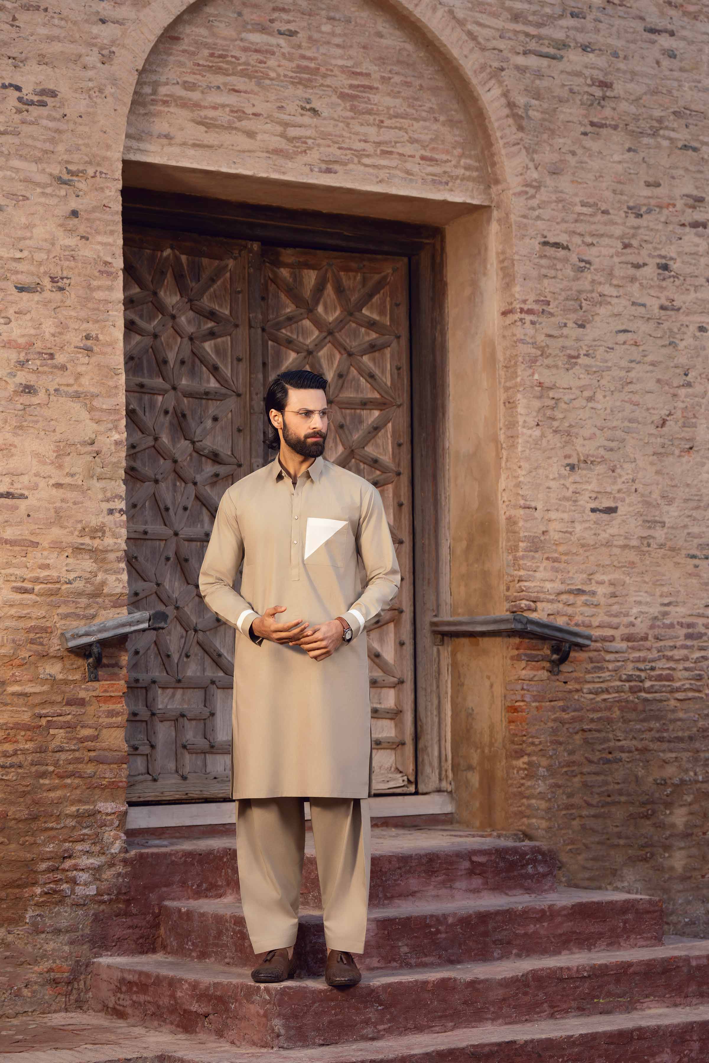 2 Piece - Naqsh Suit - 42608040 With Box