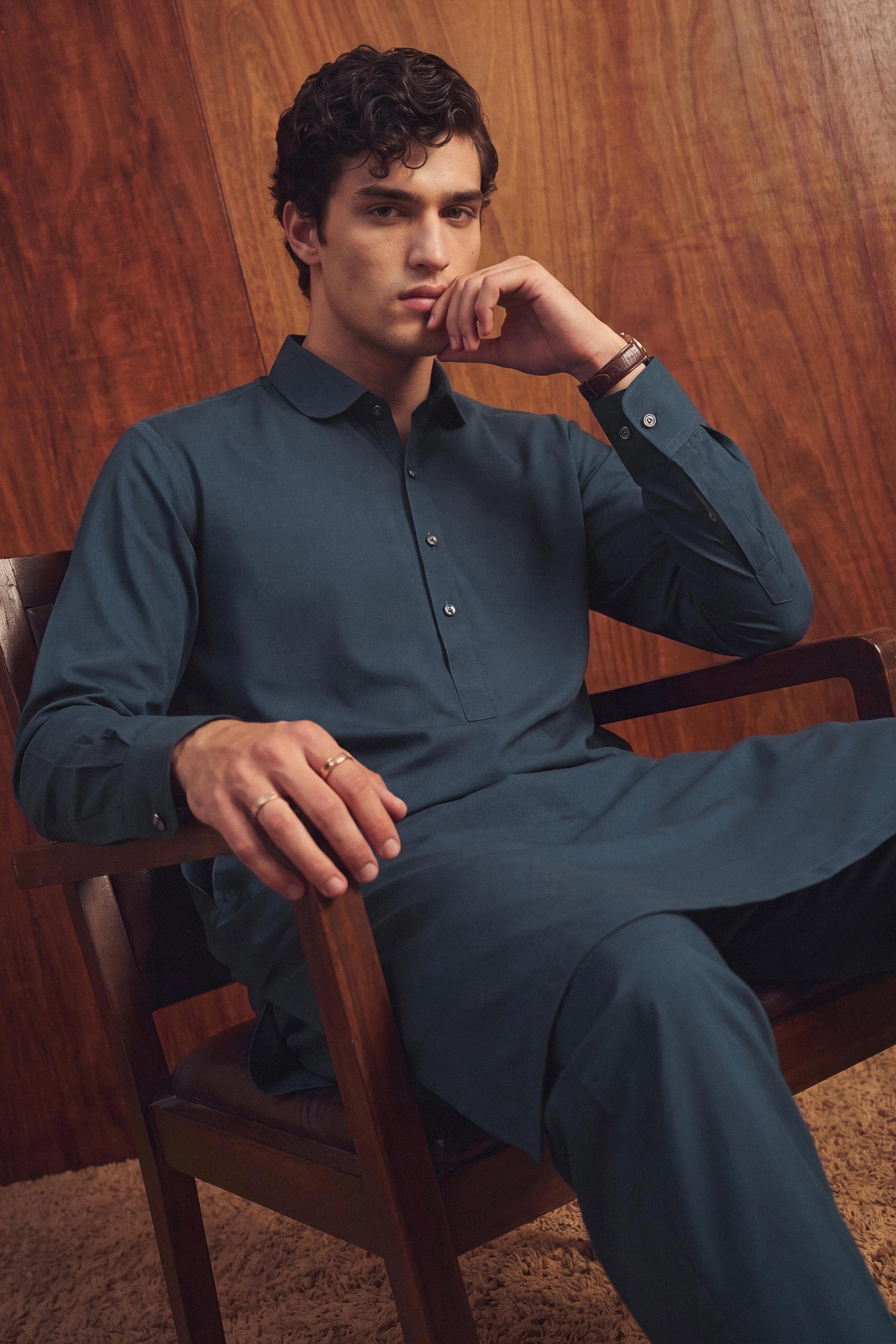 2 Piece - Naqsh Suit - 42608071 - for Men - Men Collection | Nishat | Shop Online