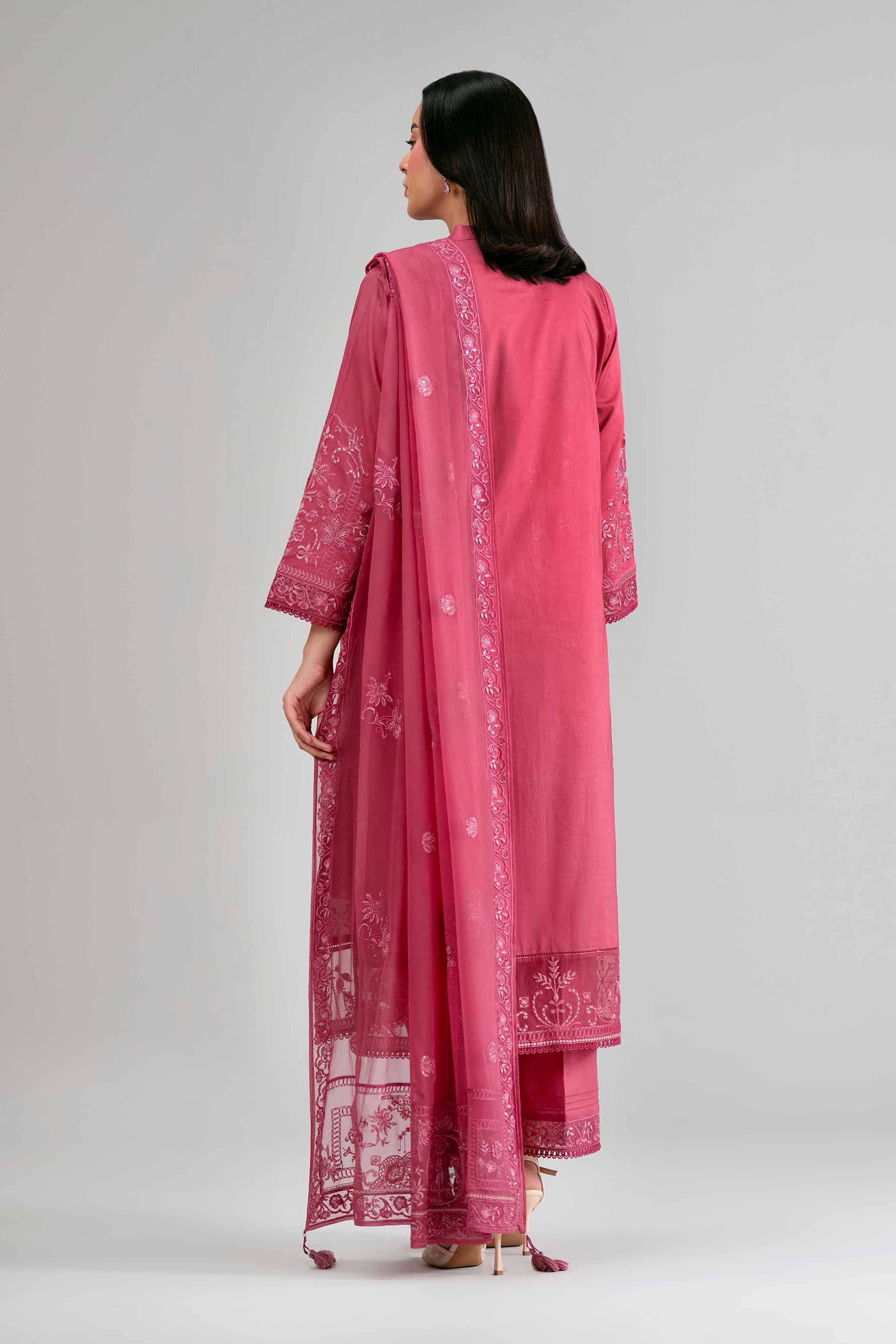 3 Piece - Embroidered Suit - 42619526 for Women - Unstitched Collection | Nishat | Shop Online