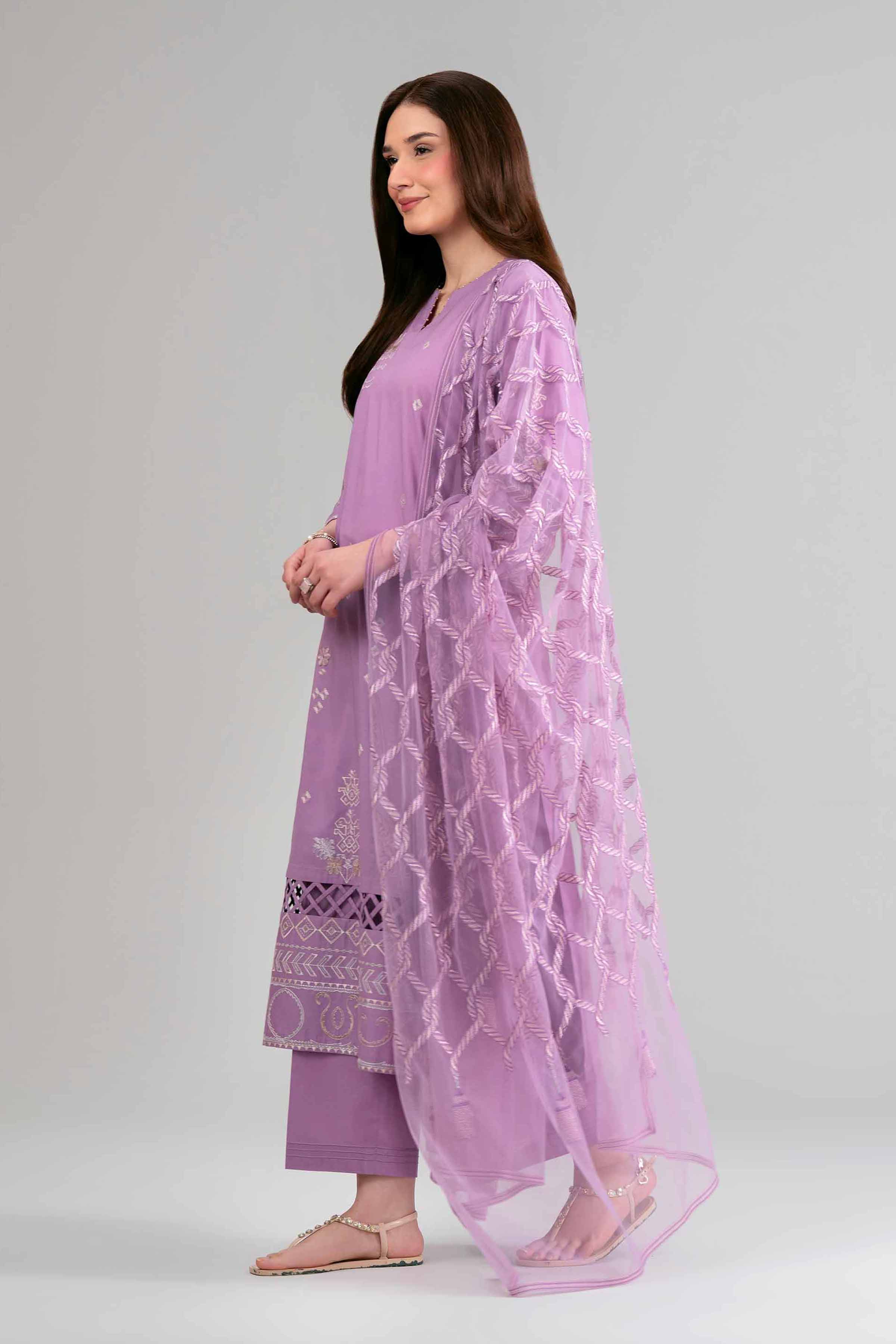 3 Piece - Embroidered Suit - 42619528 for Women - Unstitched Collection | Nishat | Shop Online