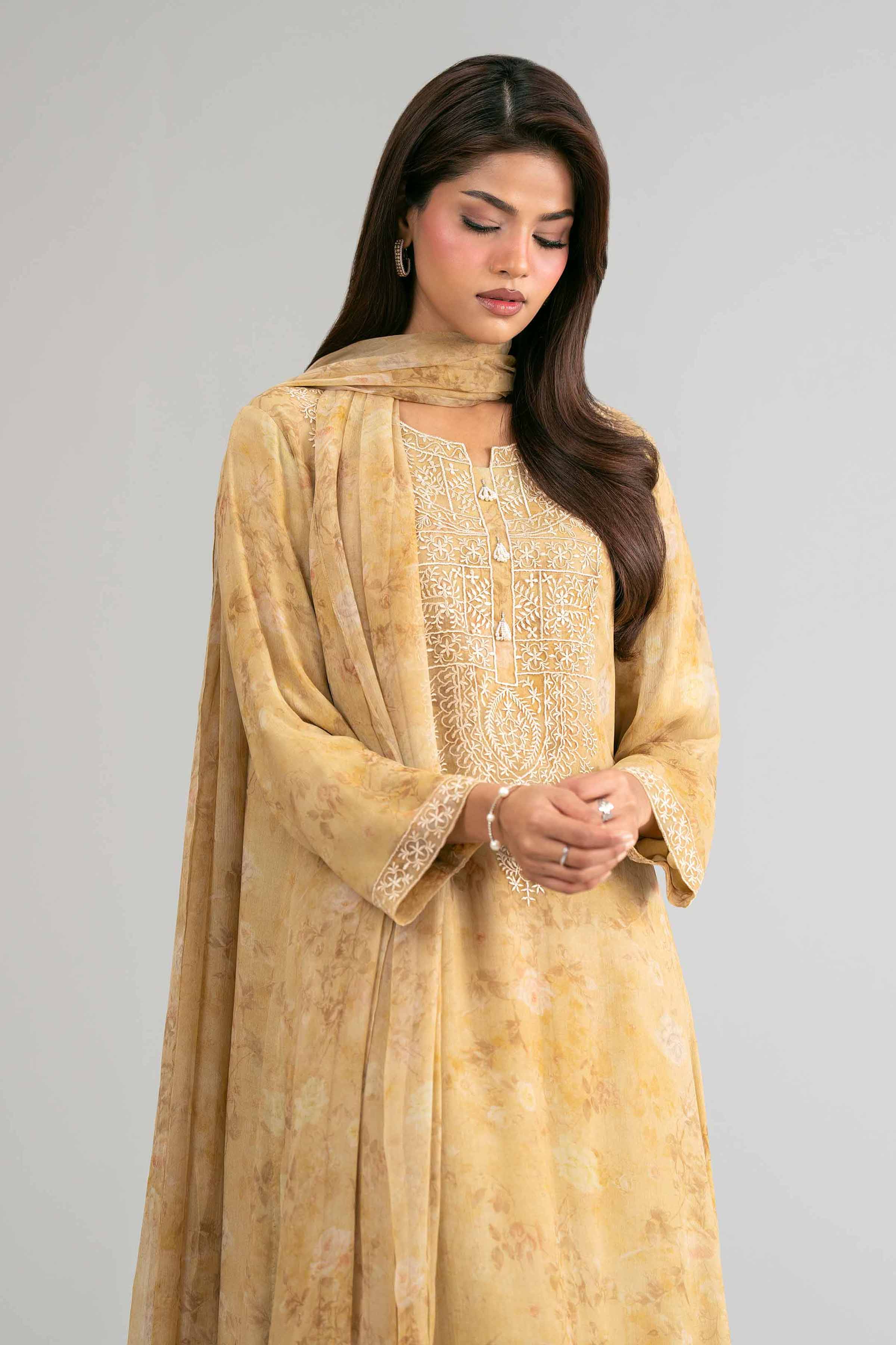 3 Piece - Digital Printed Embroidered Suit - 42619532 for Women - Unstitched Collection | Nishat | Shop Online