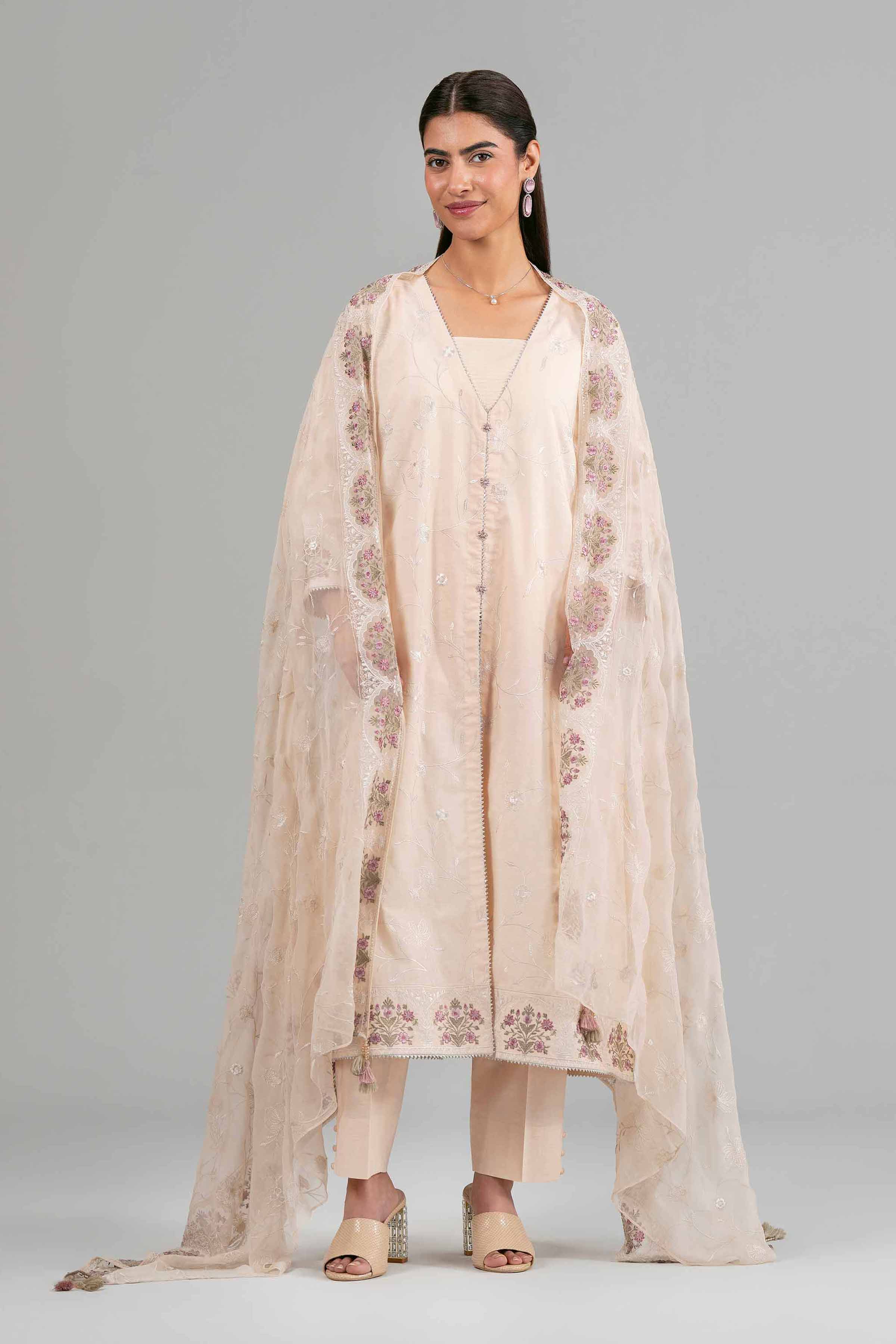 3 Piece - Printed Suit - 42619940 for Women - Unstitched Collection | Nishat | Shop Online