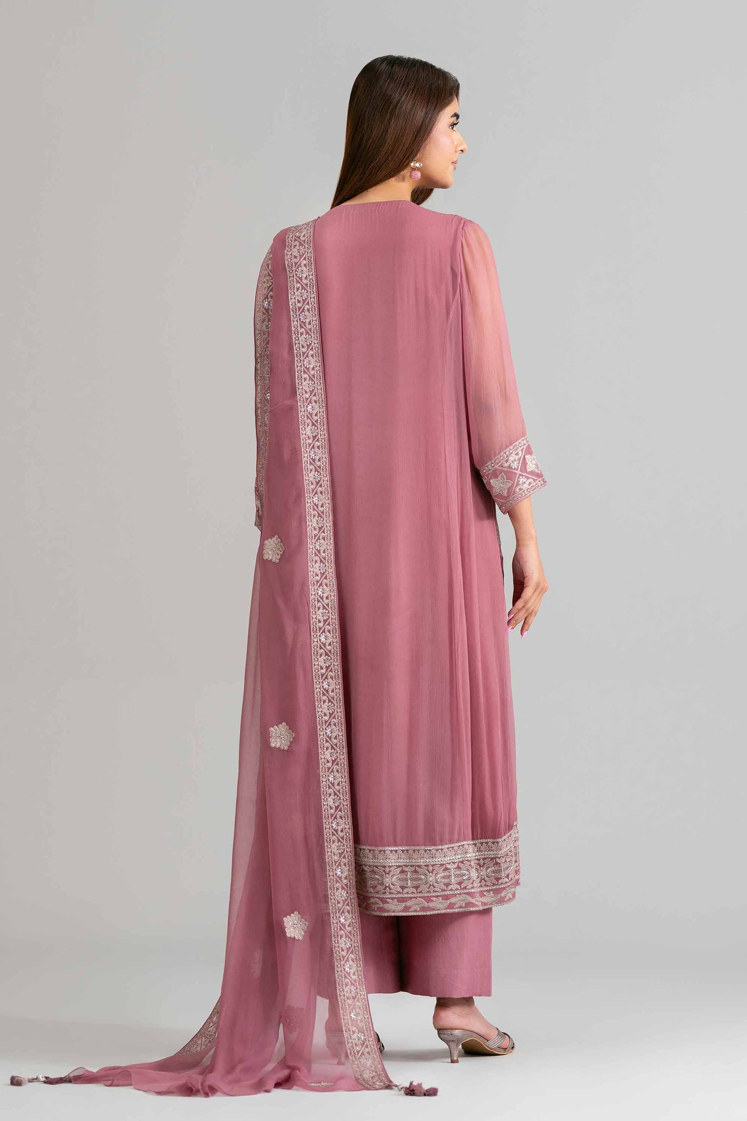 3 Piece - Embroidered Suit - 42619942 for Women - Ready to Stitch Collection | Nishat | Shop Online