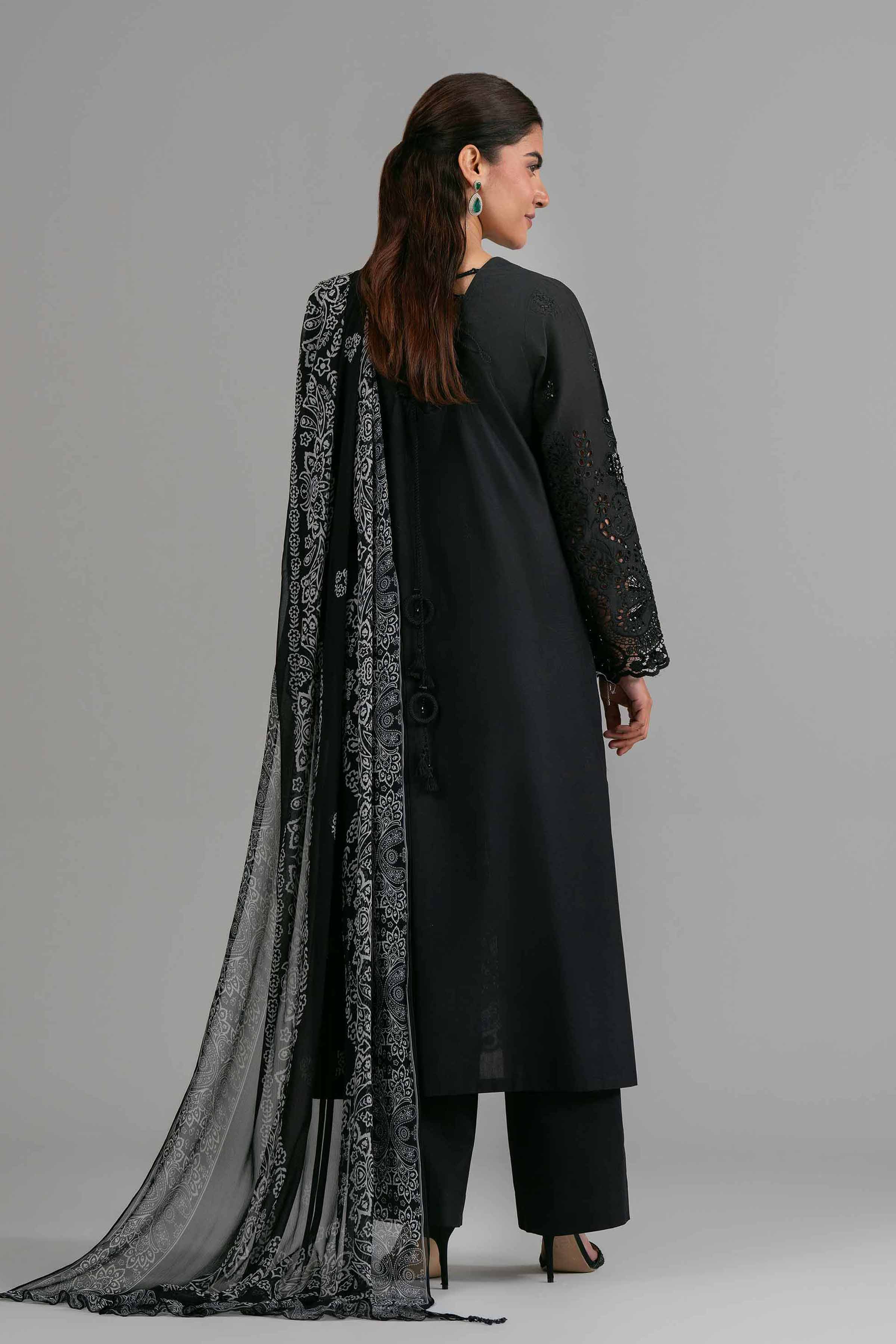 3 Piece - Printed Embroidered Suit - 42619945 for Women - Ready to Stitch Collection | Nishat | Shop Online